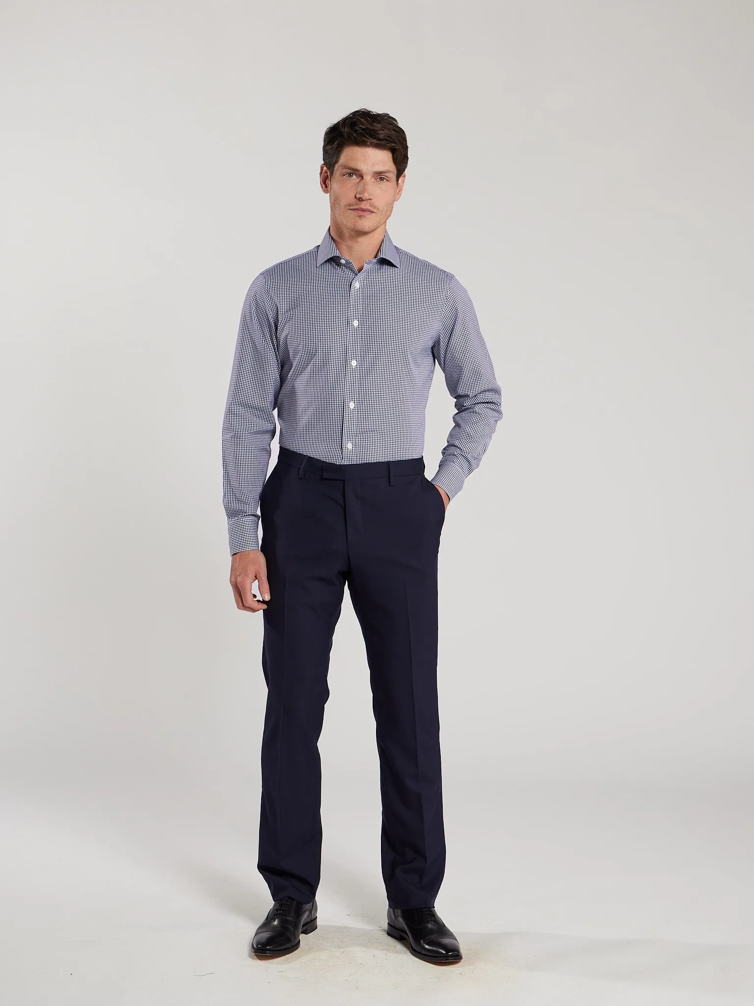 The Non-Iron Poplin Shirt sold by T.M.Lewin product image thumbnail 2