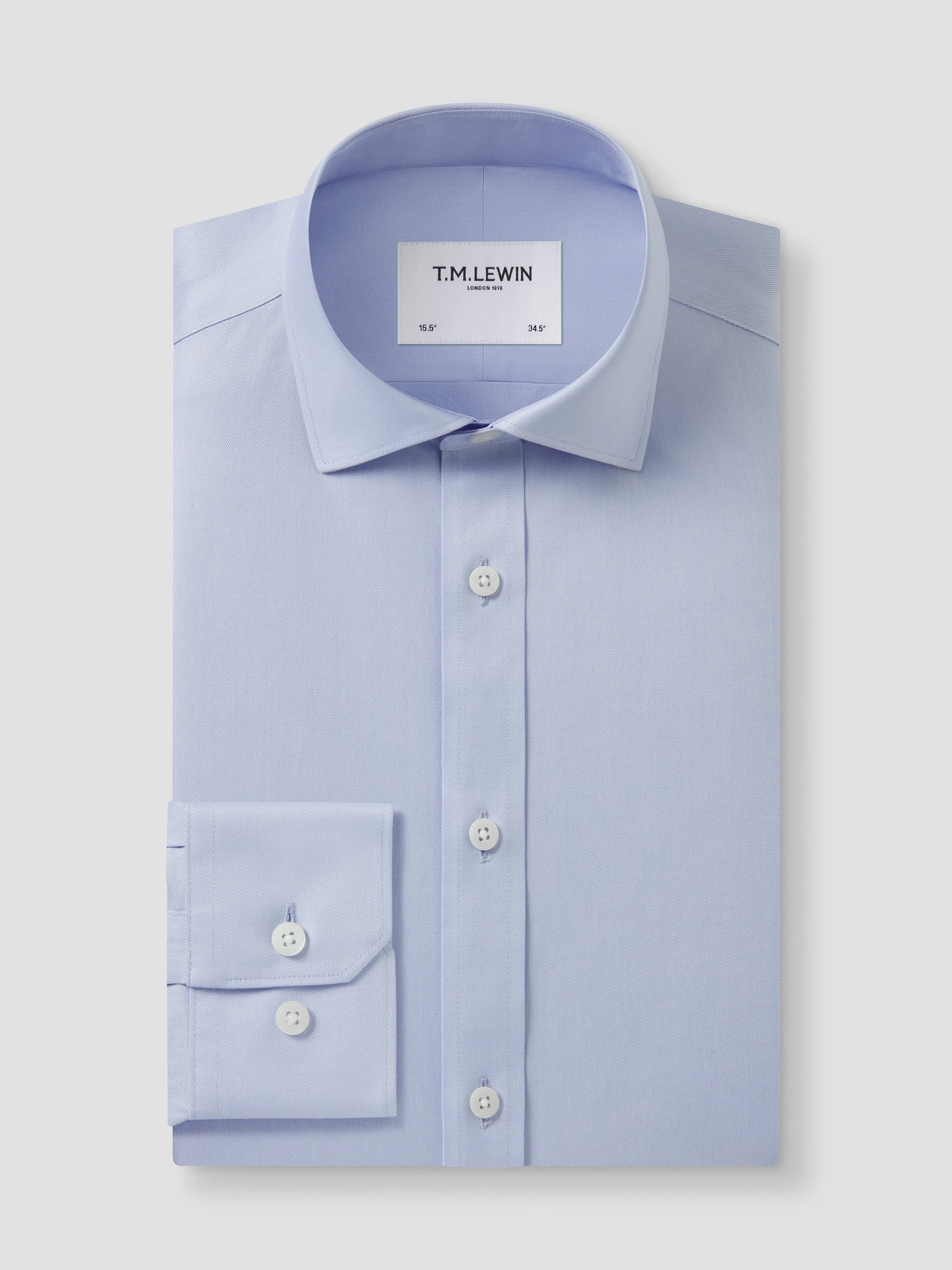 The Non-Iron Twill Shirt sold by T.M.Lewin