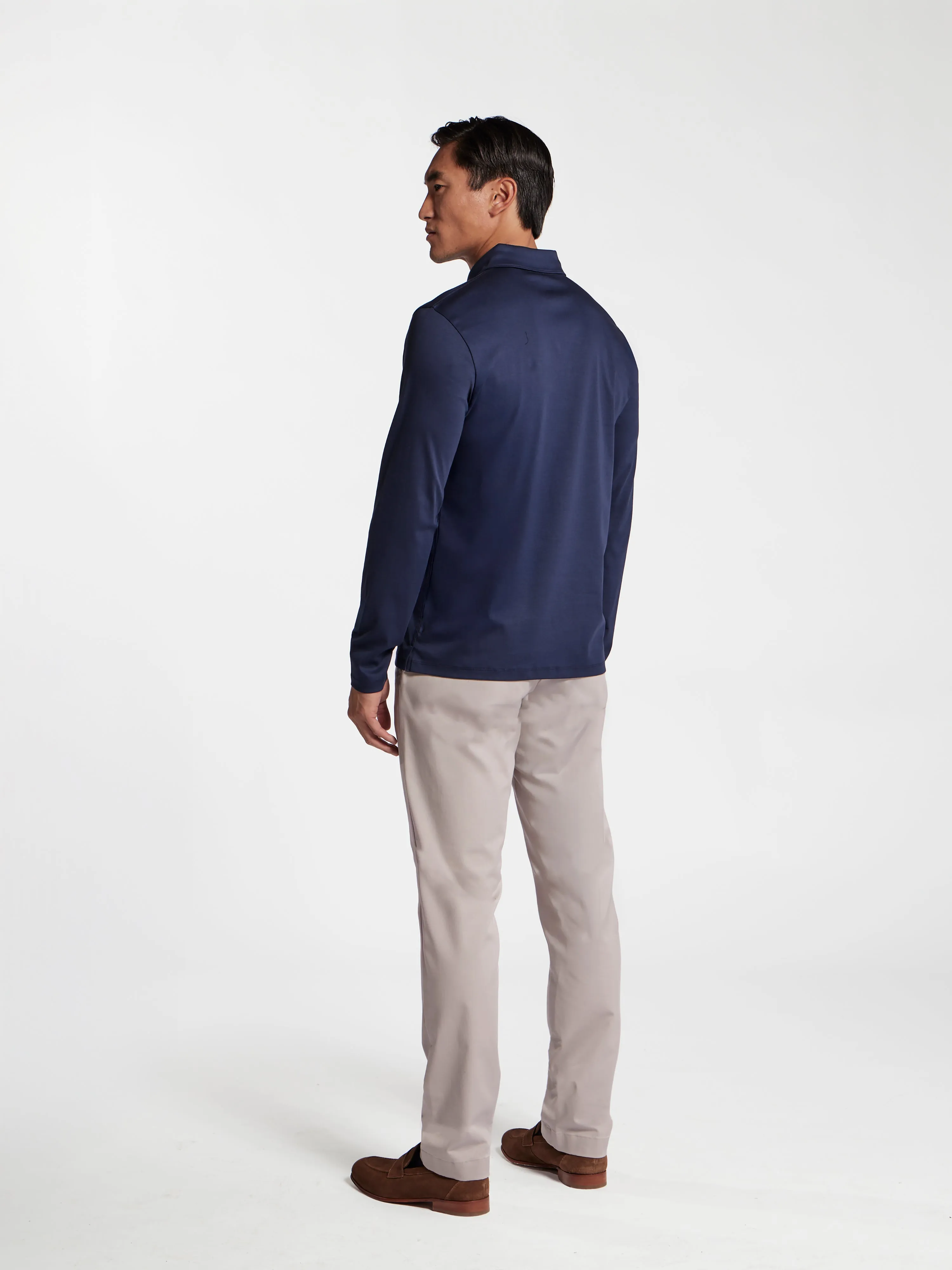 The Long Sleeve Smart Jersey Polo sold by T.M.Lewin product image thumbnail 5