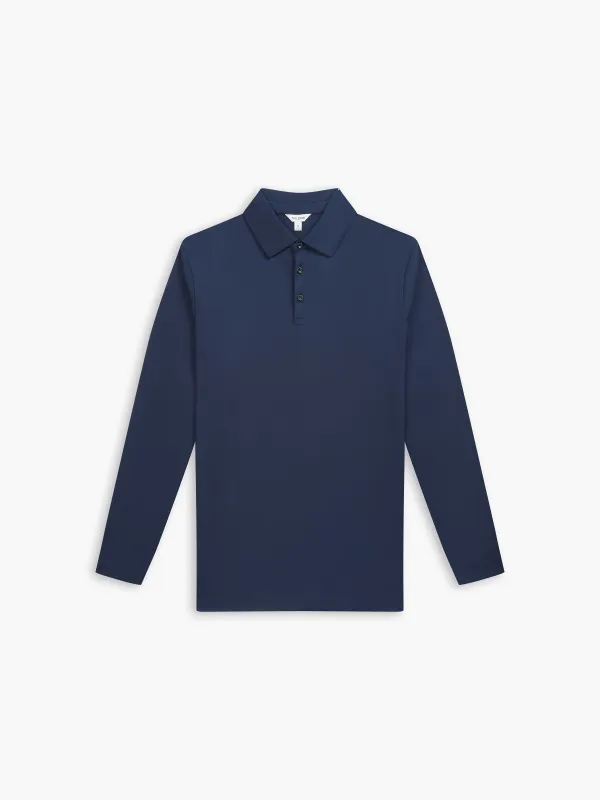 The Long Sleeve Smart Jersey Polo sold by T.M.Lewin