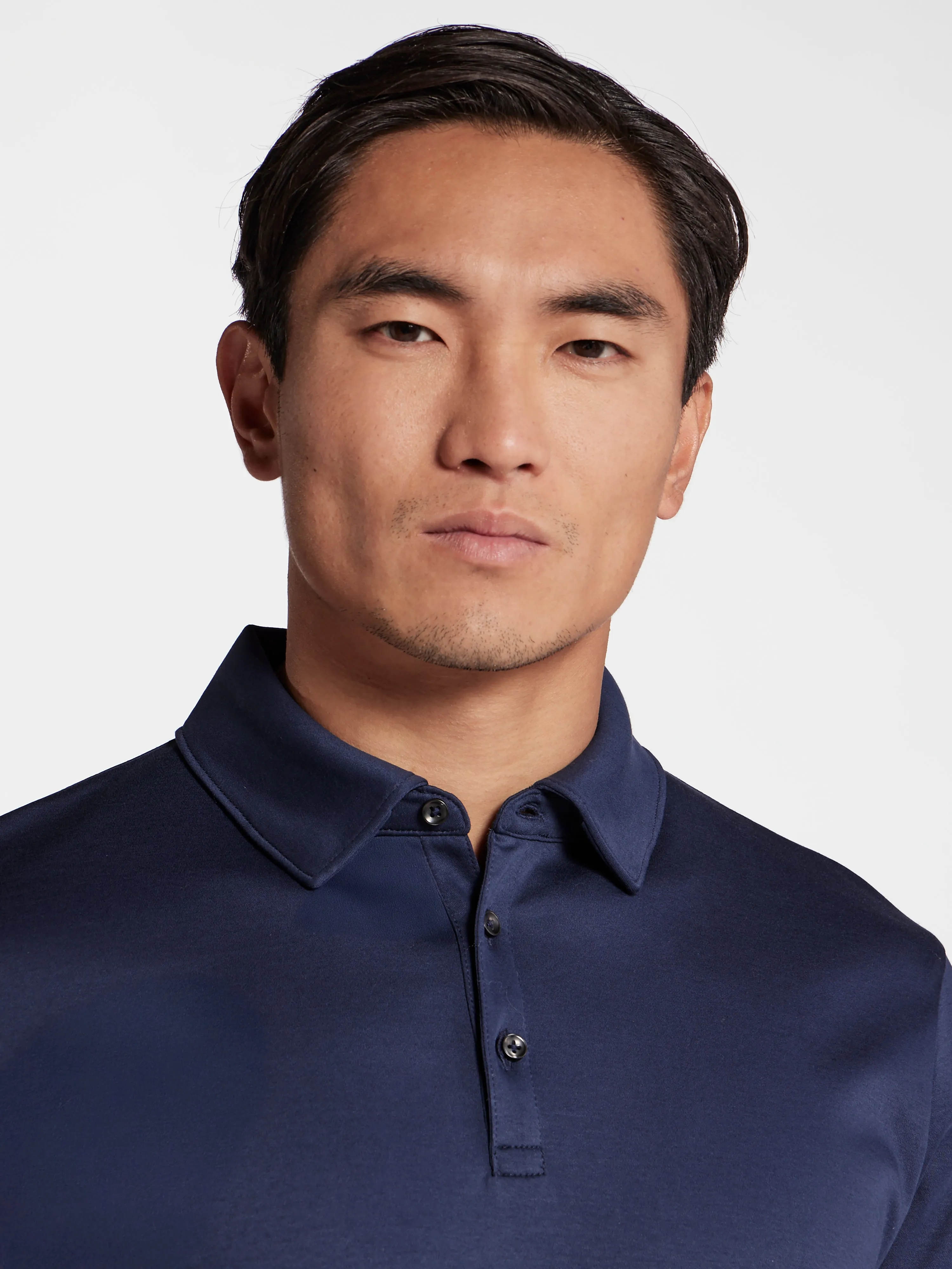 The Long Sleeve Smart Jersey Polo sold by T.M.Lewin product image thumbnail 4