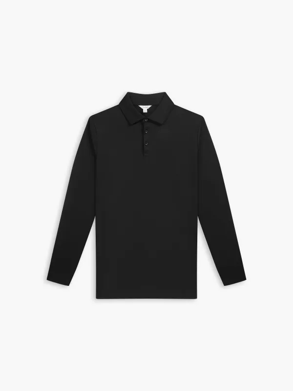 The Long Sleeve Smart Jersey Polo sold by T.M.Lewin