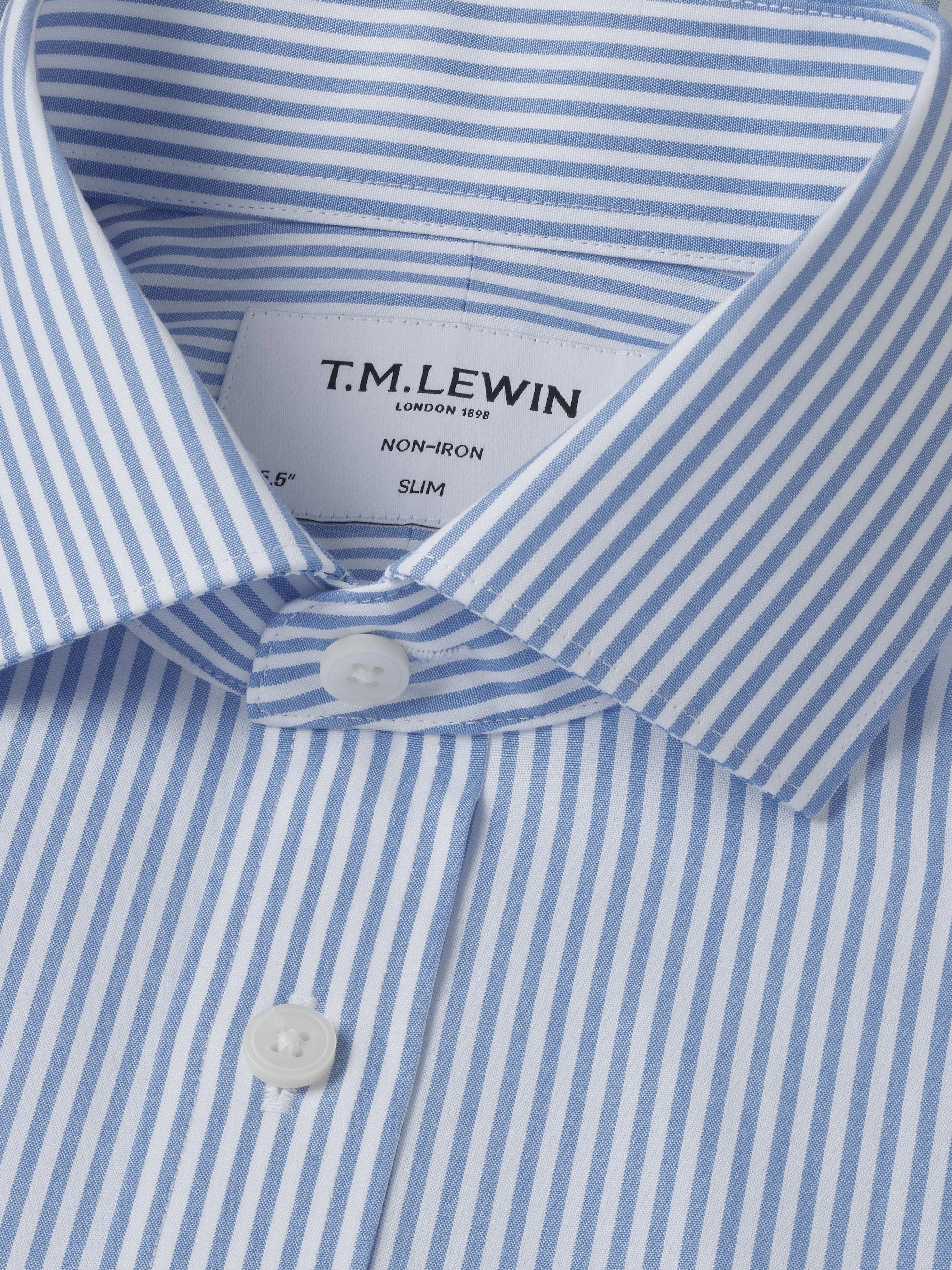 The Non-Iron Poplin Shirt sold by T.M.Lewin product image thumbnail 2