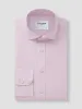 Non-Iron Plain Light Pink Poplin Slim Fit Single Cuff Classic Collar Shirt sold by T.M.Lewin