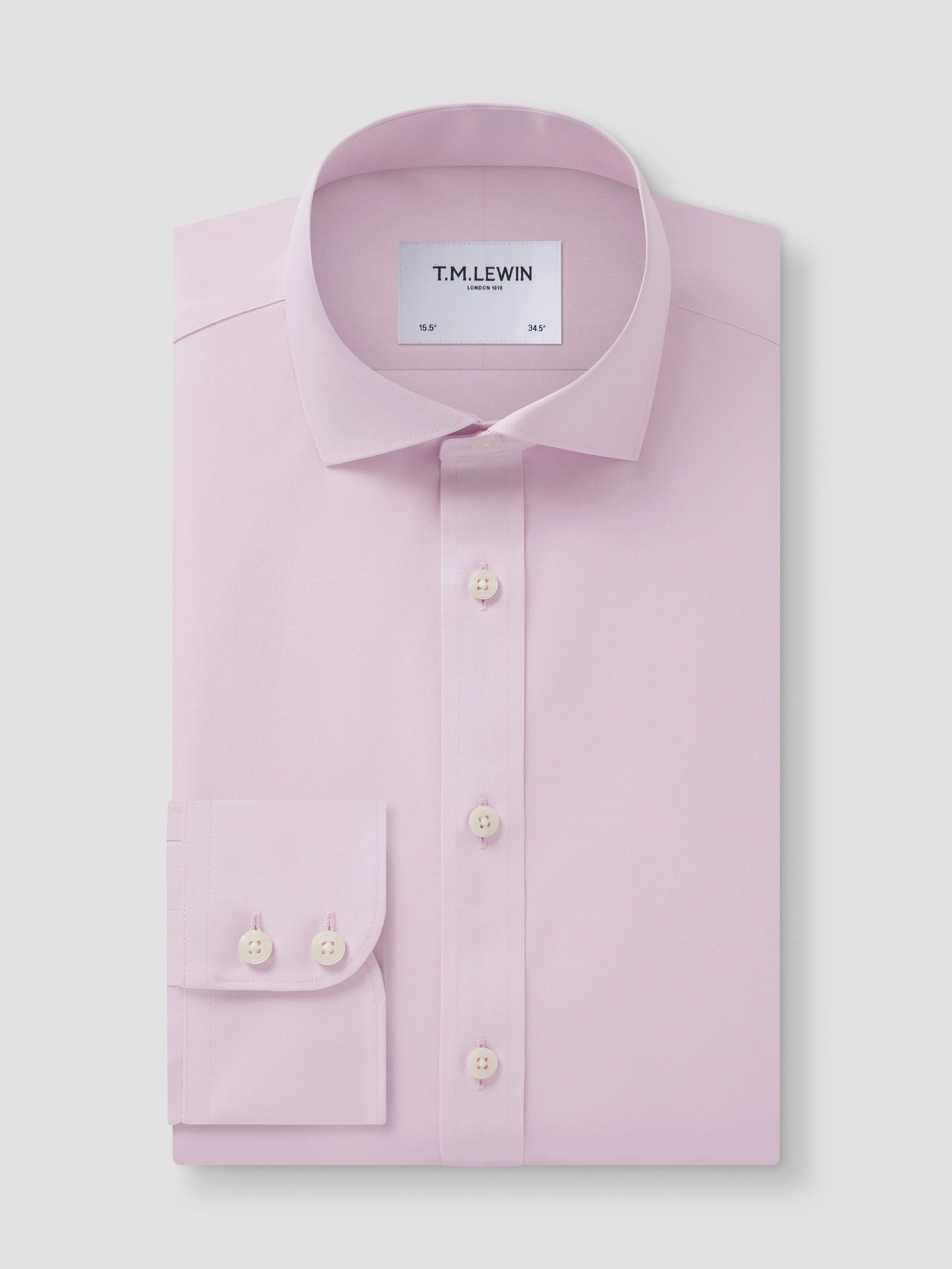 The Non-Iron Poplin Shirt sold by T.M.Lewin