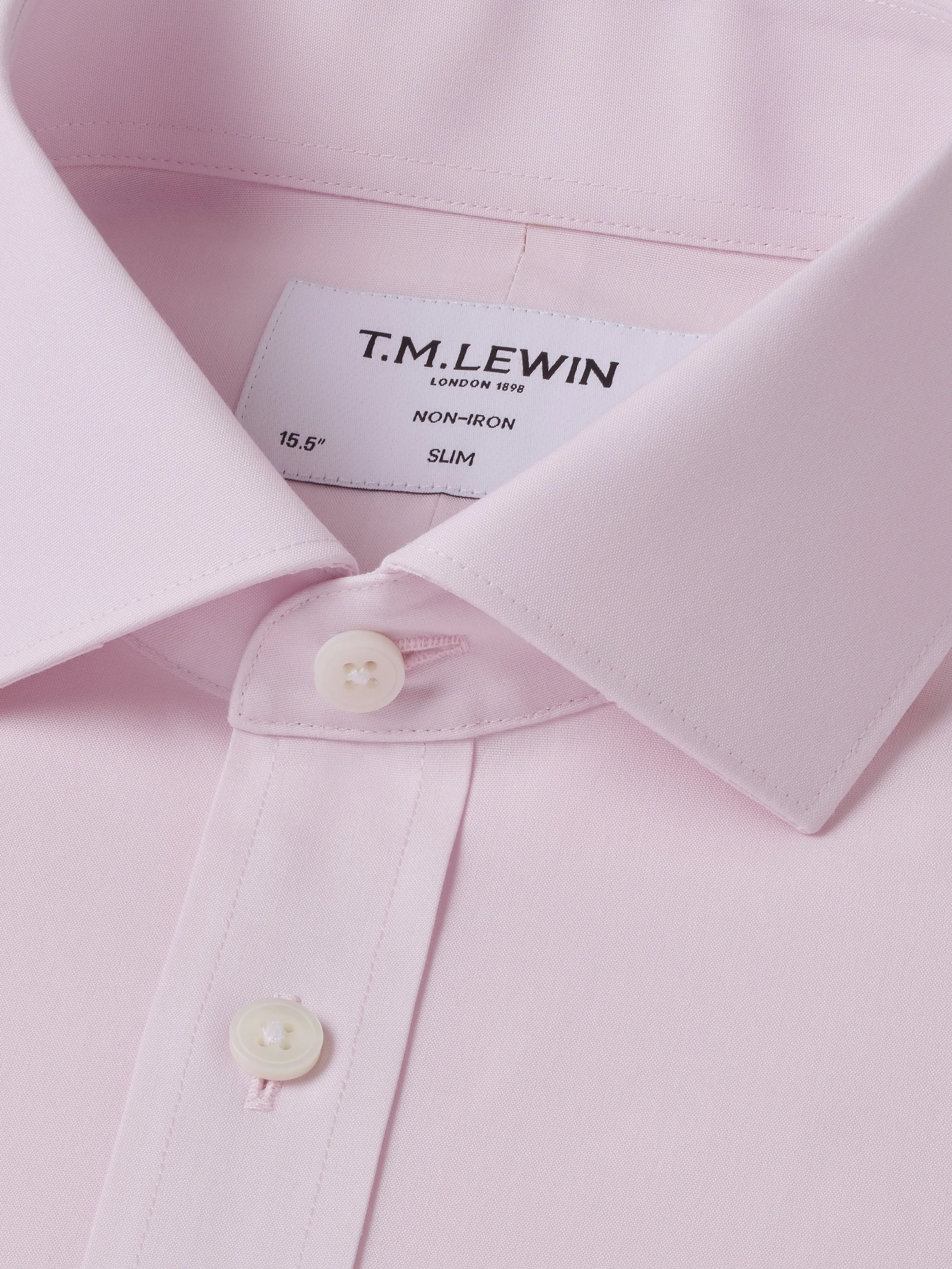The Non-Iron Poplin Shirt sold by T.M.Lewin product image thumbnail 2