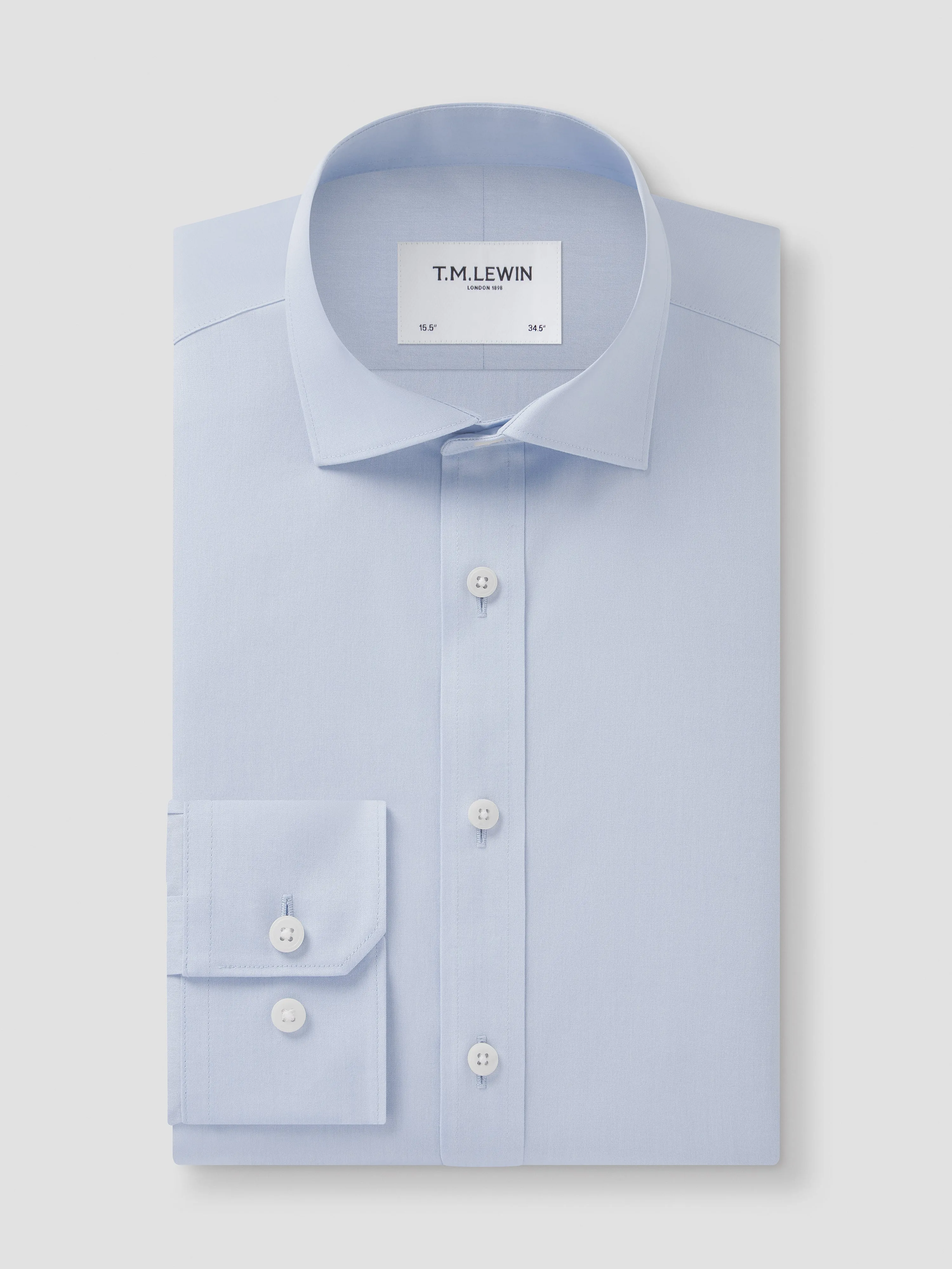 The Non-Iron Poplin Shirt sold by T.M.Lewin