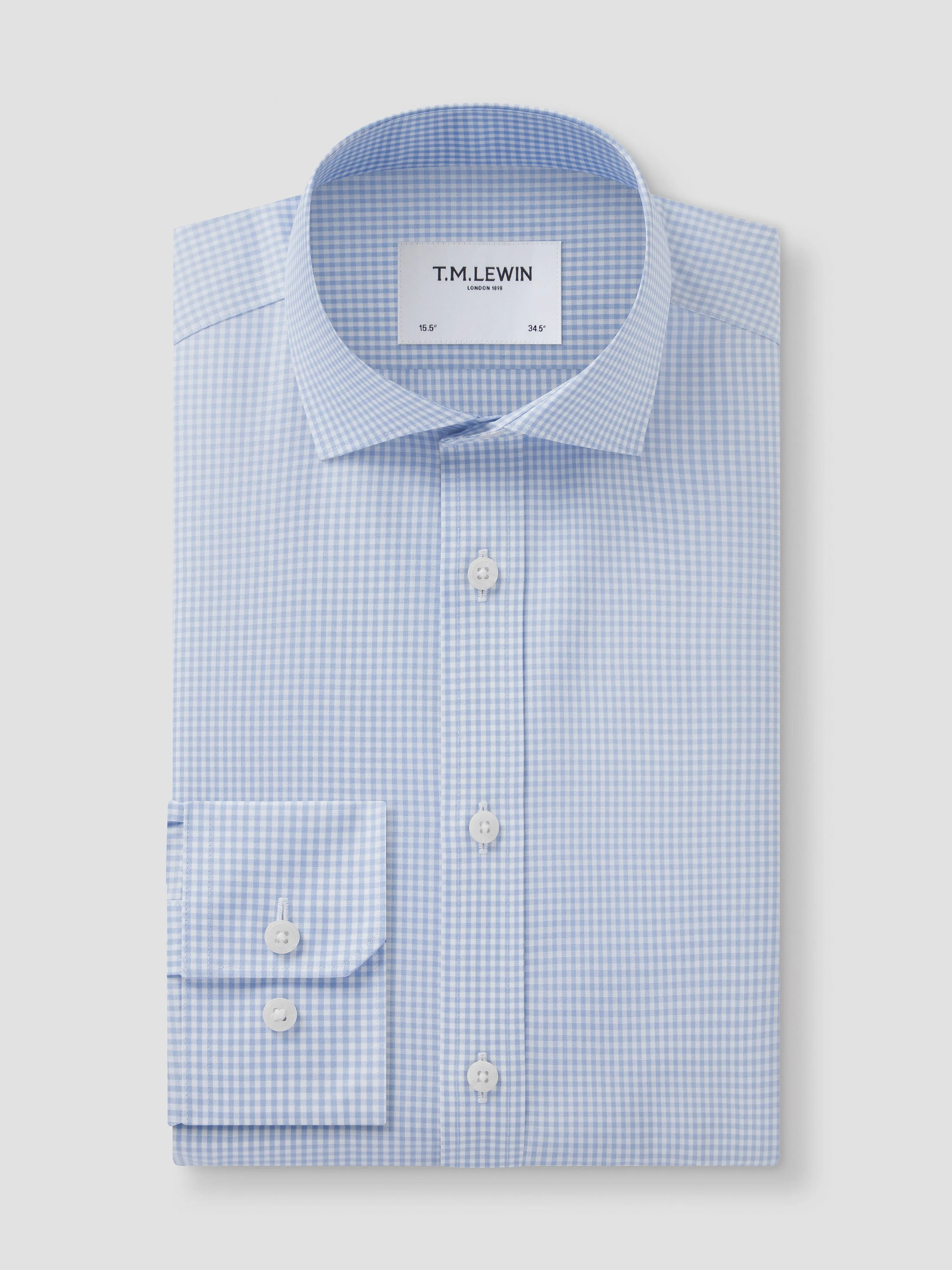 The Non-Iron Poplin Shirt sold by T.M.Lewin
