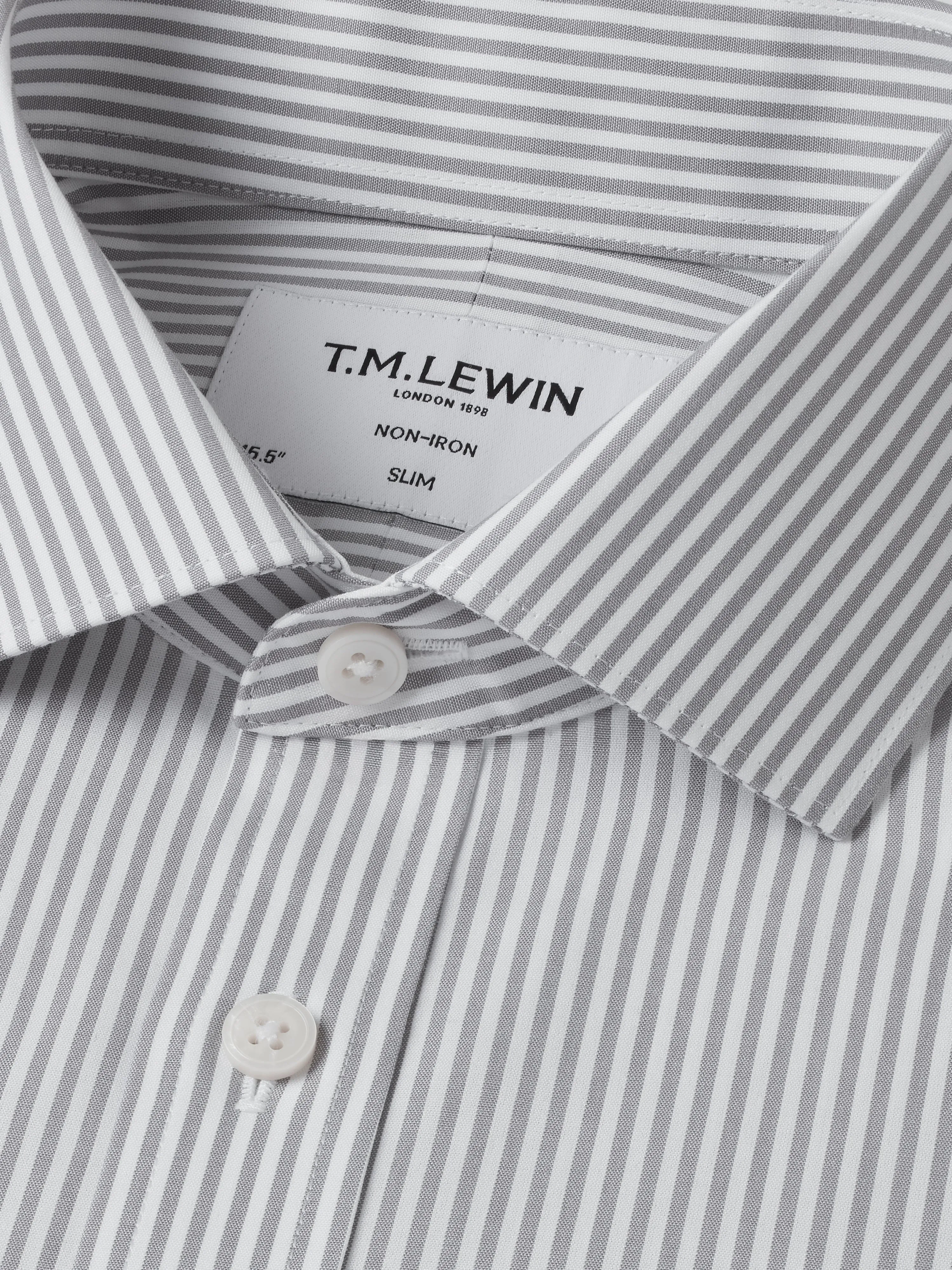 The Non-Iron Poplin Shirt sold by T.M.Lewin product image thumbnail 3
