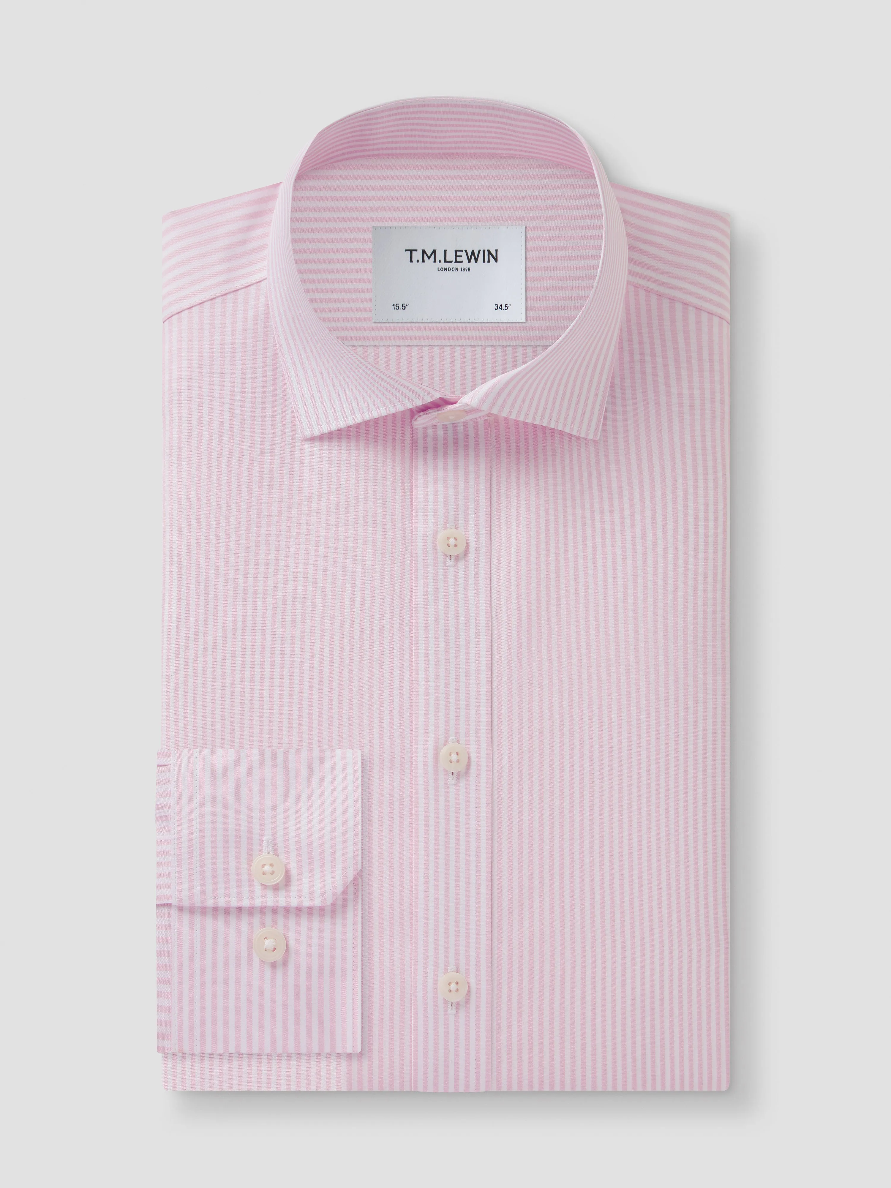The Non-Iron Poplin Shirt sold by T.M.Lewin
