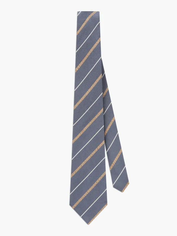 The Melange Stripe Tie sold by T.M.Lewin