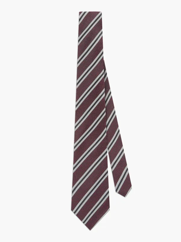 The Textured Stripe Tie sold by T.M.Lewin