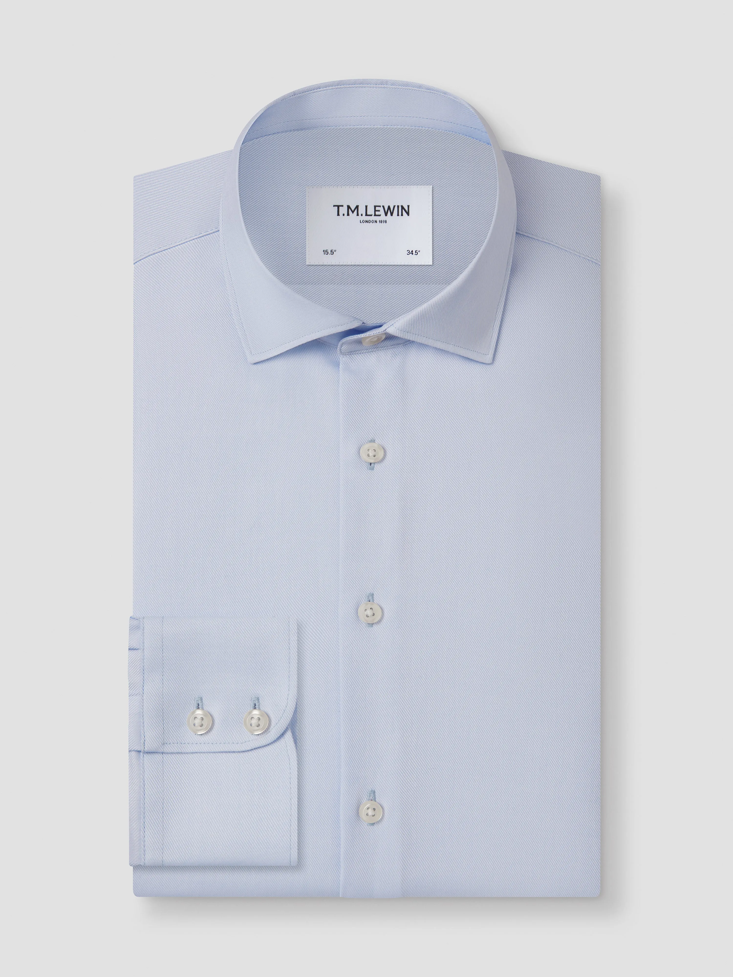 The Heritage Twill Shirt sold by T.M.Lewin