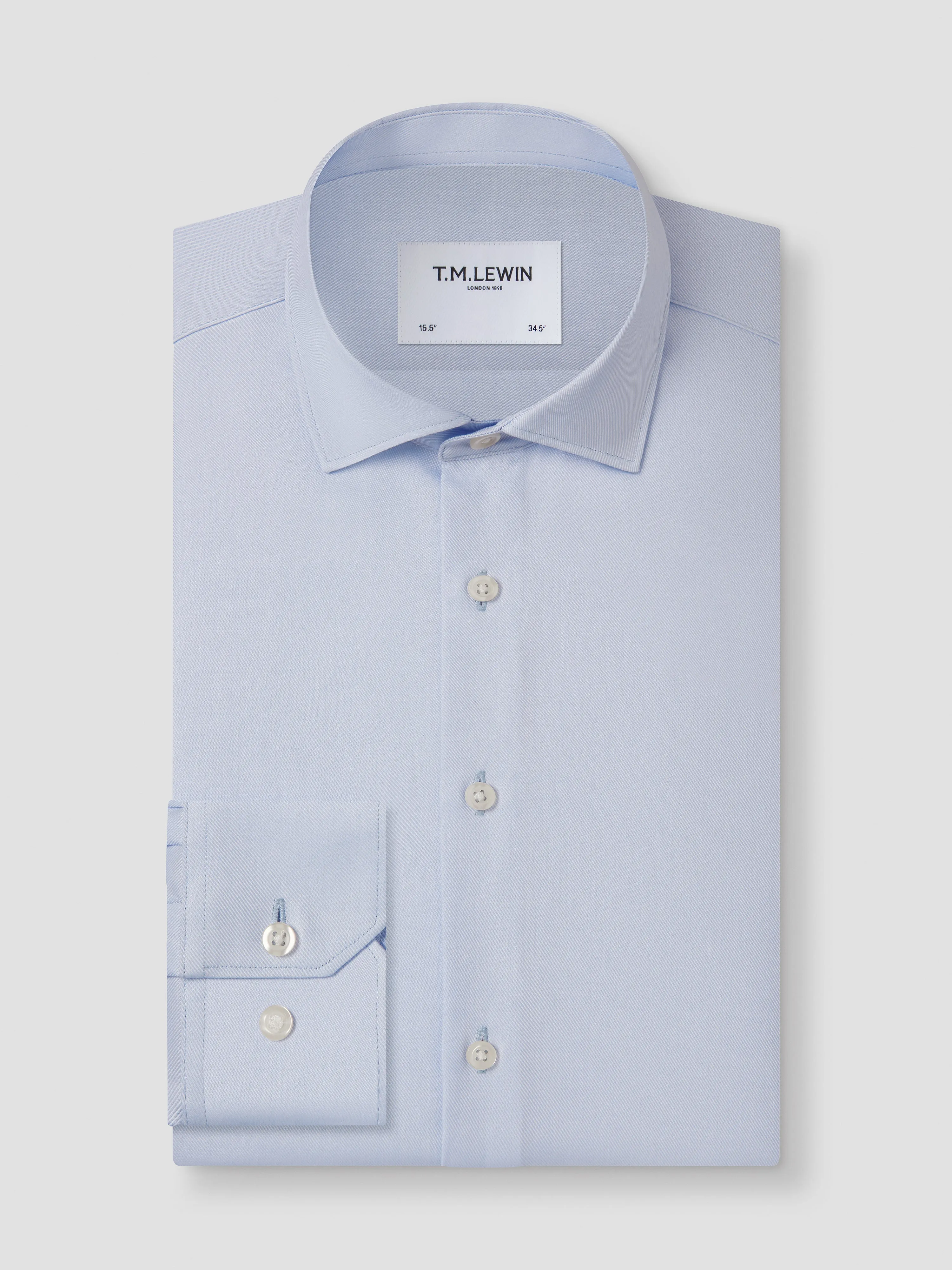 The Heritage Twill Shirt sold by T.M.Lewin