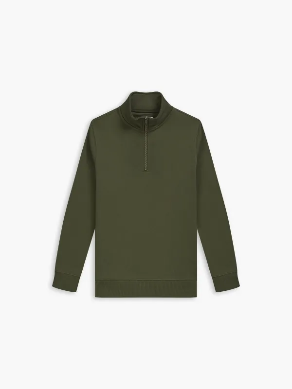 The Quarter Zip Sweatshirt sold by T.M.Lewin