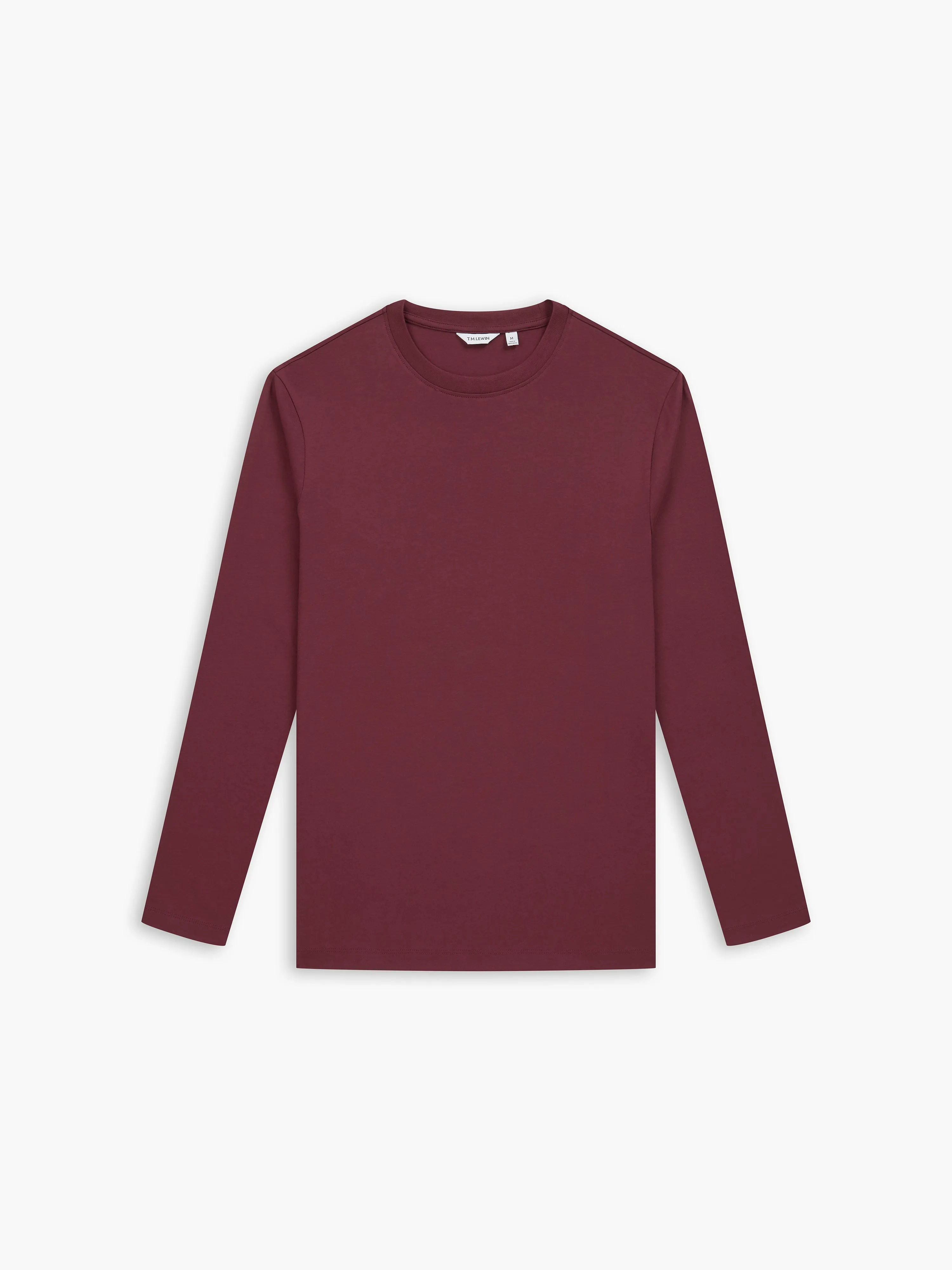 The Long Sleeve T-Shirt sold by T.M.Lewin