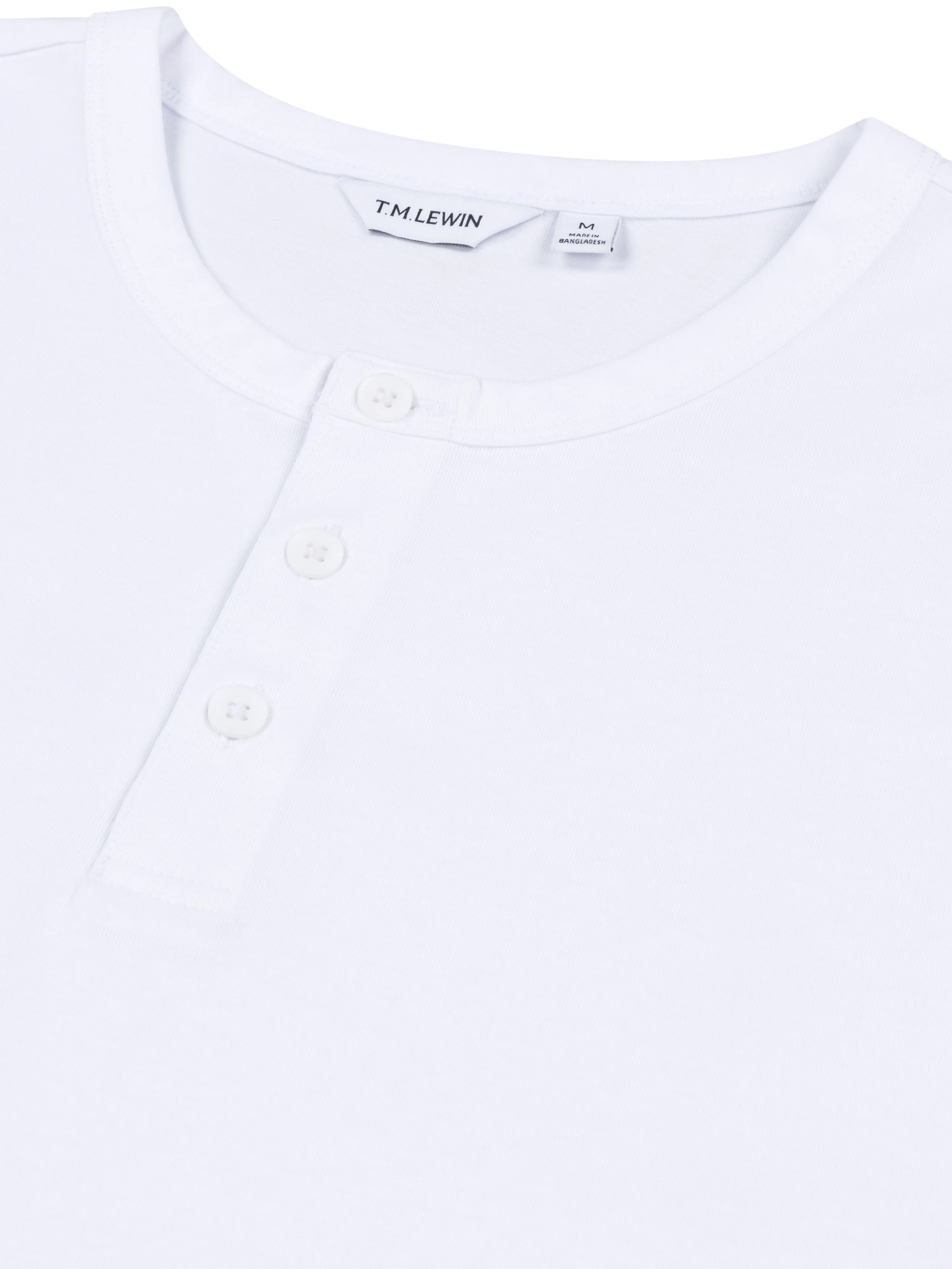 The Short Sleeve Henley sold by T.M.Lewin product image thumbnail 2