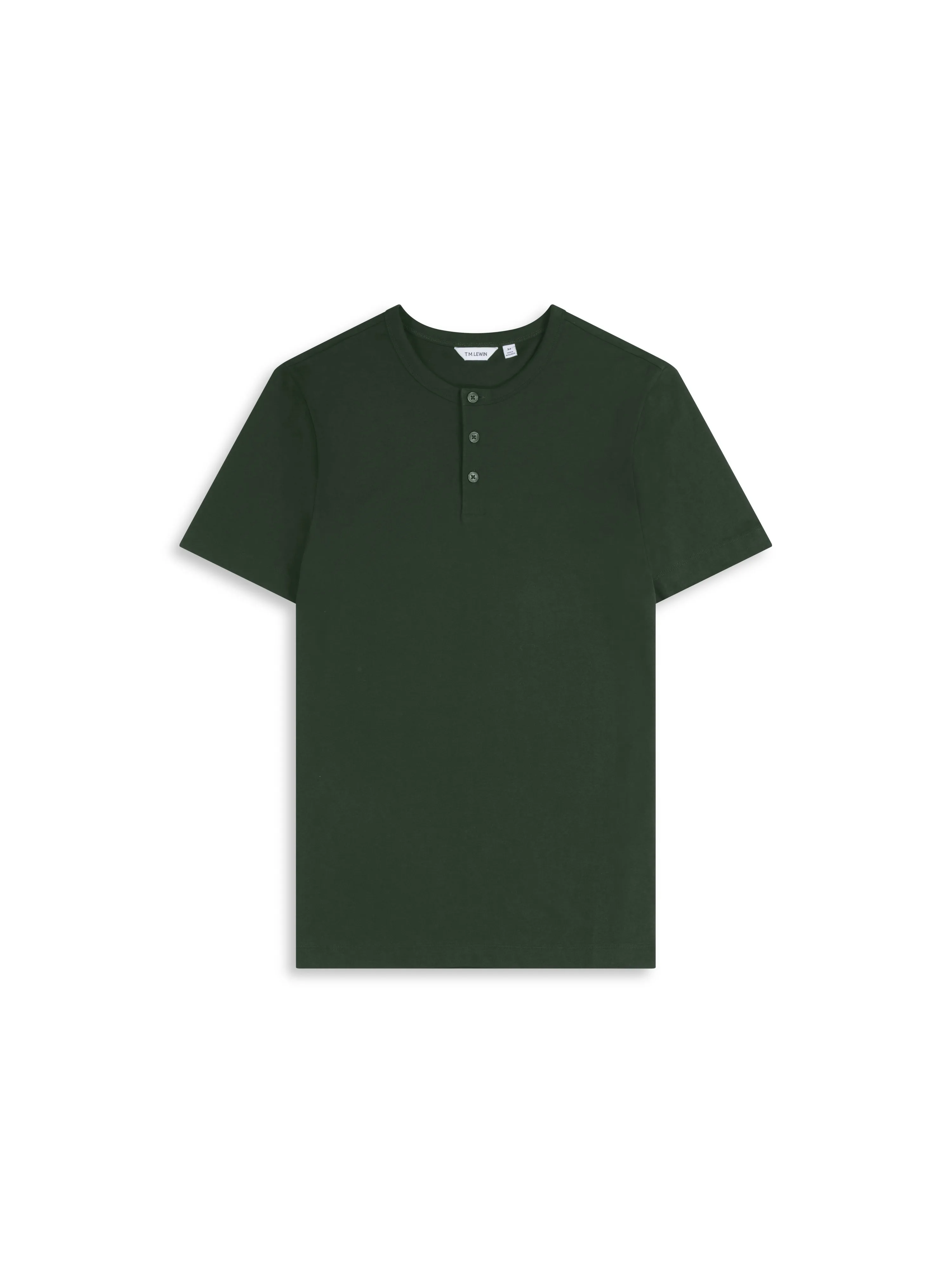 The Short Sleeve Henley sold by T.M.Lewin