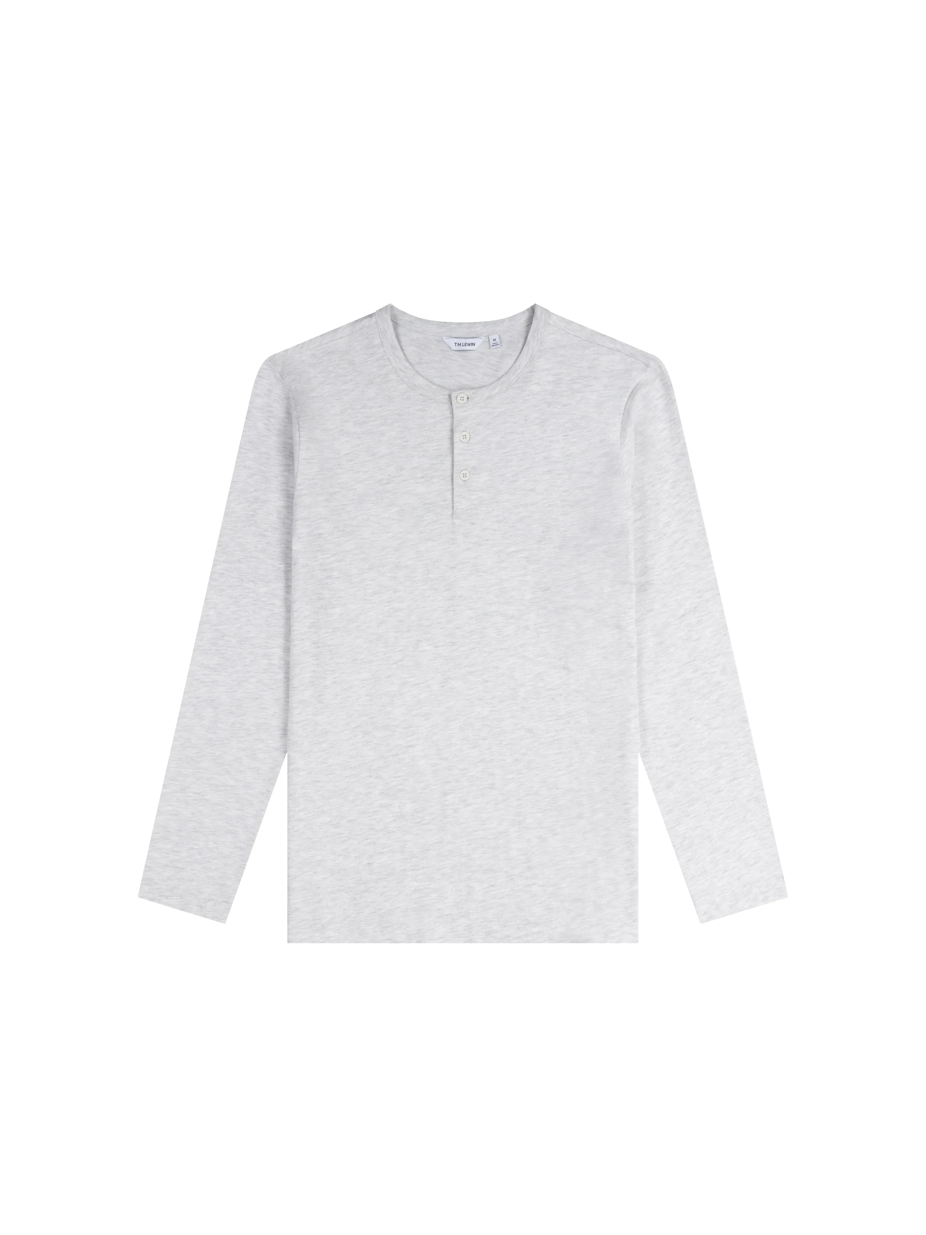 The Short Sleeve Henley sold by T.M.Lewin product image thumbnail 3