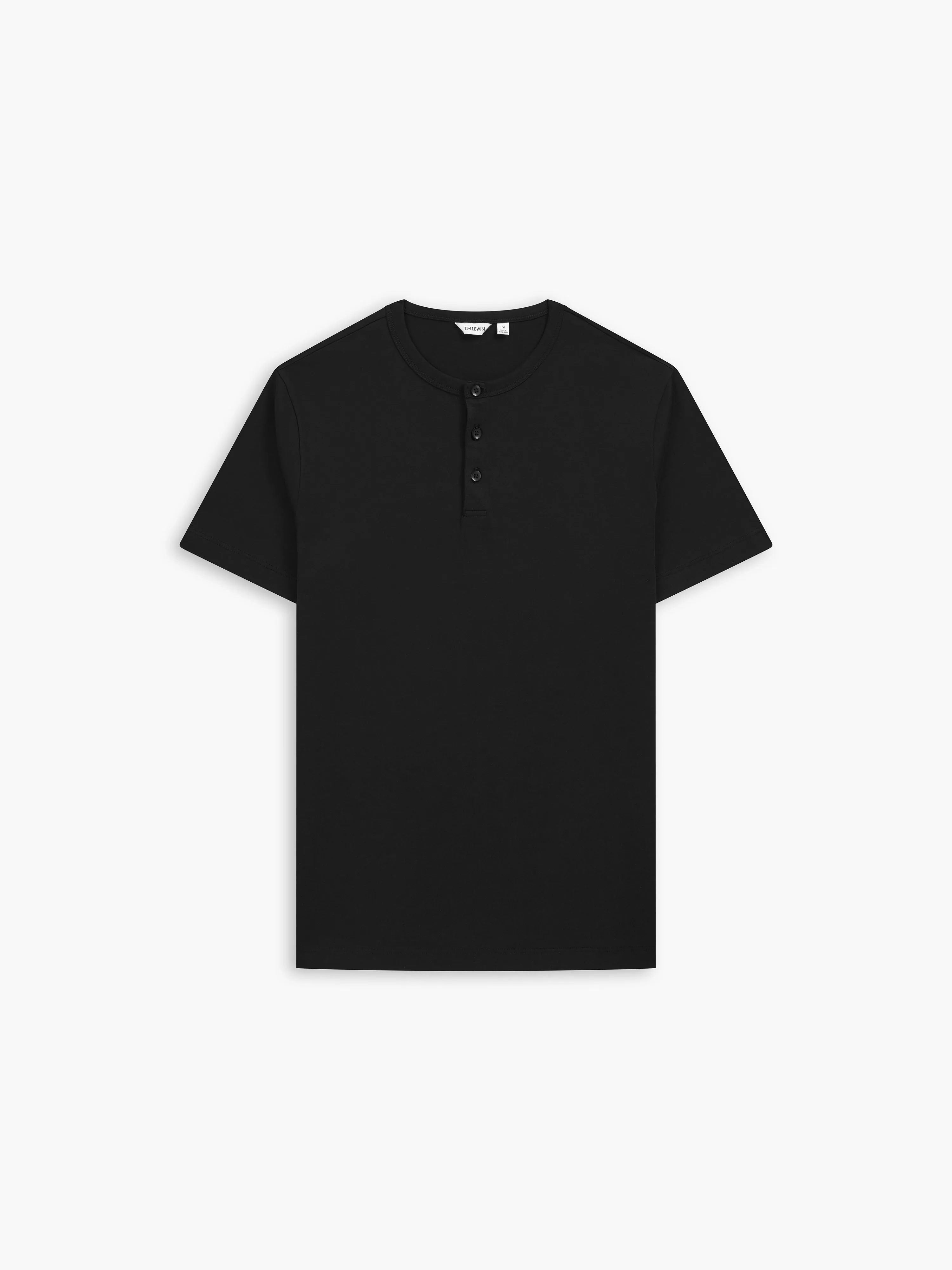 The Short Sleeve Henley sold by T.M.Lewin product image thumbnail 5