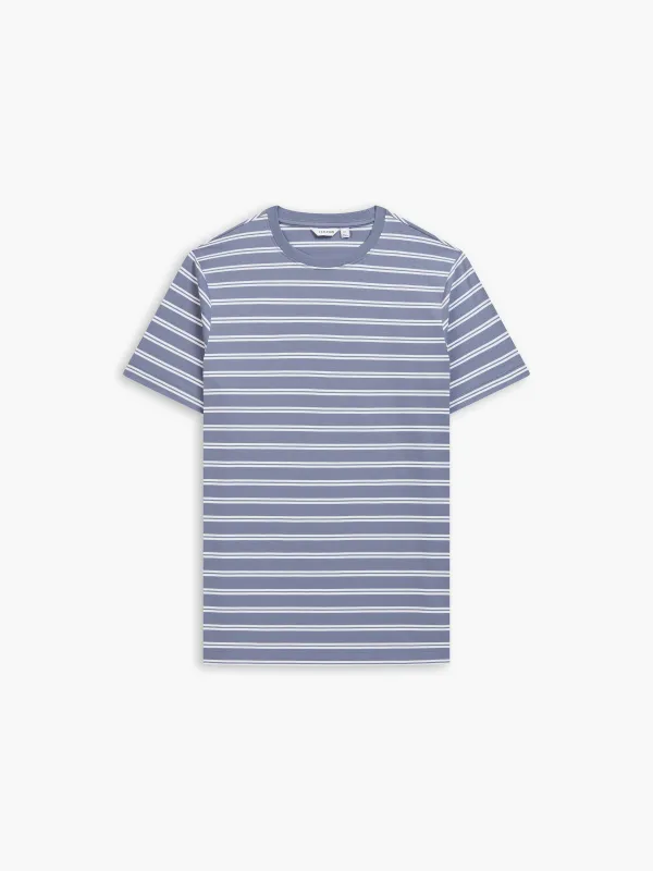 The Striped Classic Crew T-Shirt sold by T.M.Lewin
