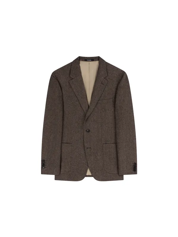 The Dulwich Herringbone Blazer sold by T.M.Lewin