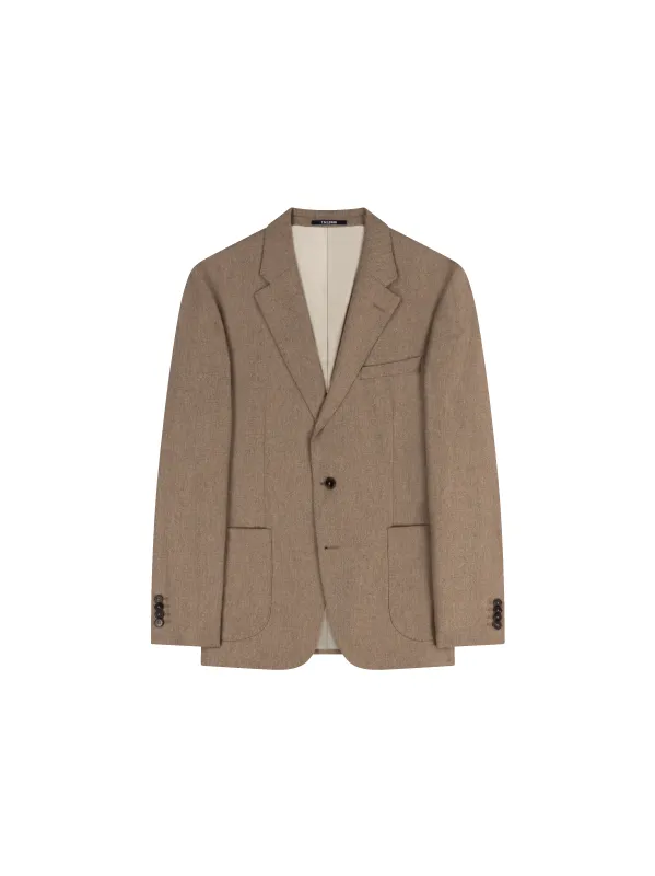 The Addington Flannel Blazer sold by T.M.Lewin