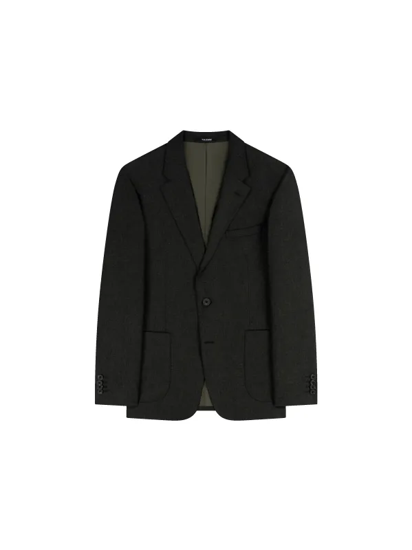 The Addington Flannel Blazer sold by T.M.Lewin