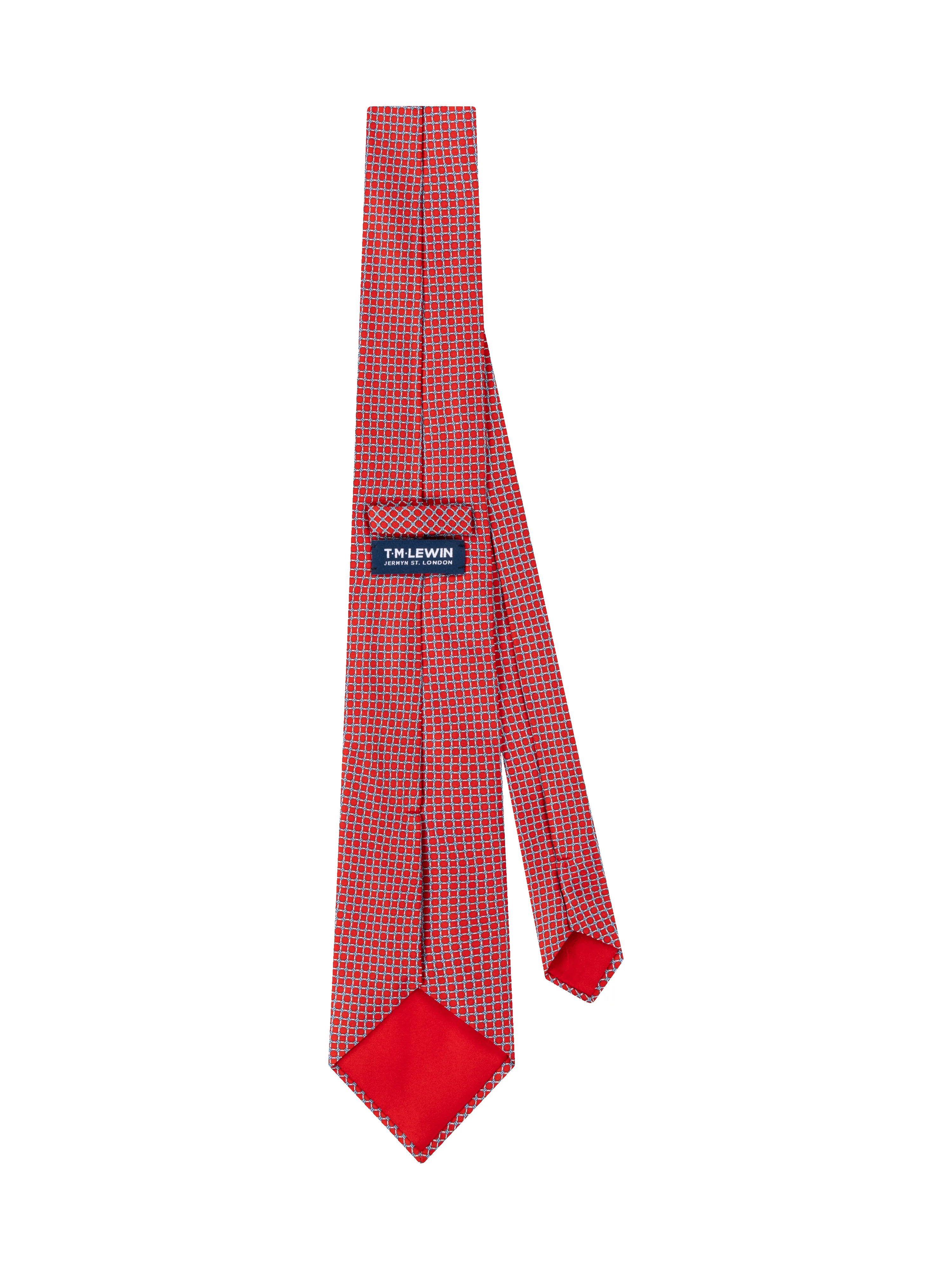 The Italian Chain Print Tie sold by T.M.Lewin product image thumbnail 2