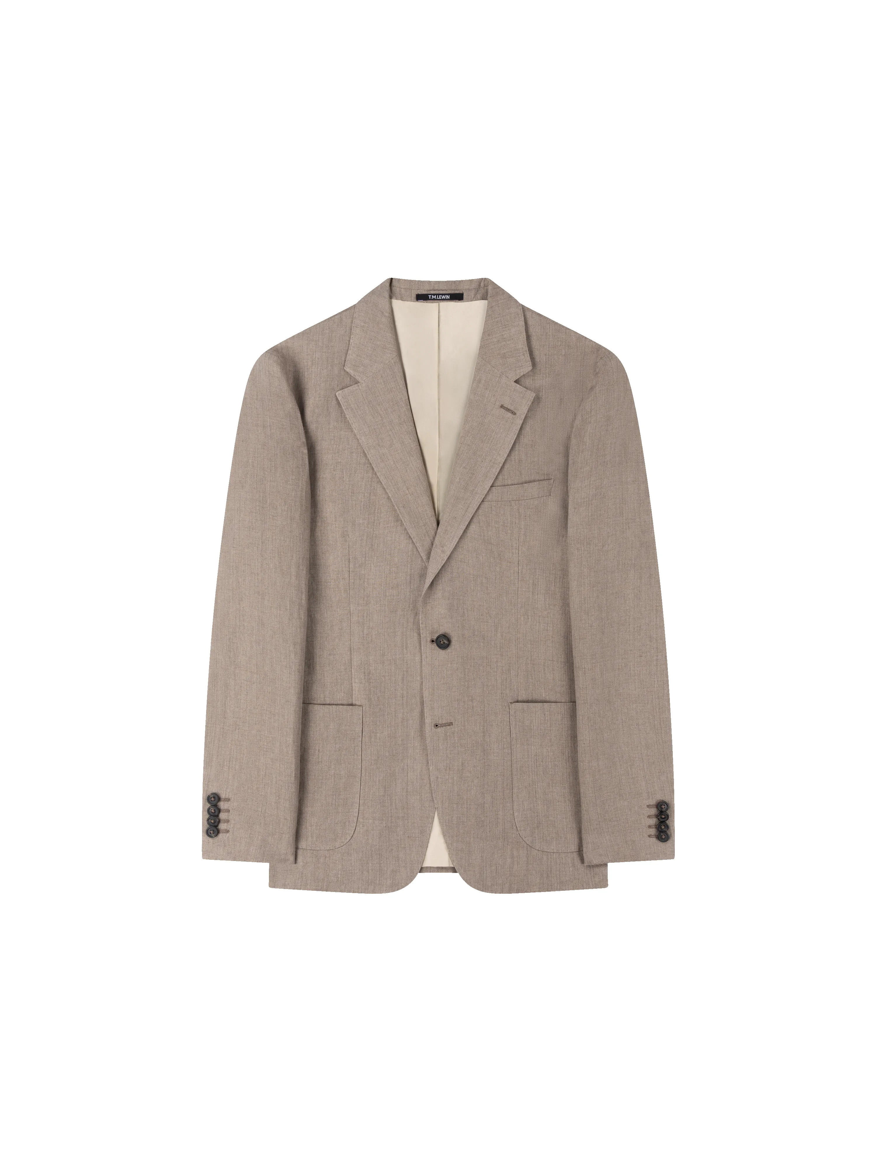 The Biella Linen Blazer sold by T.M.Lewin