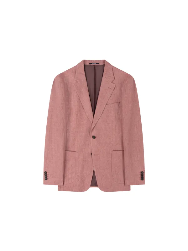 The Biella Linen Blazer sold by T.M.Lewin