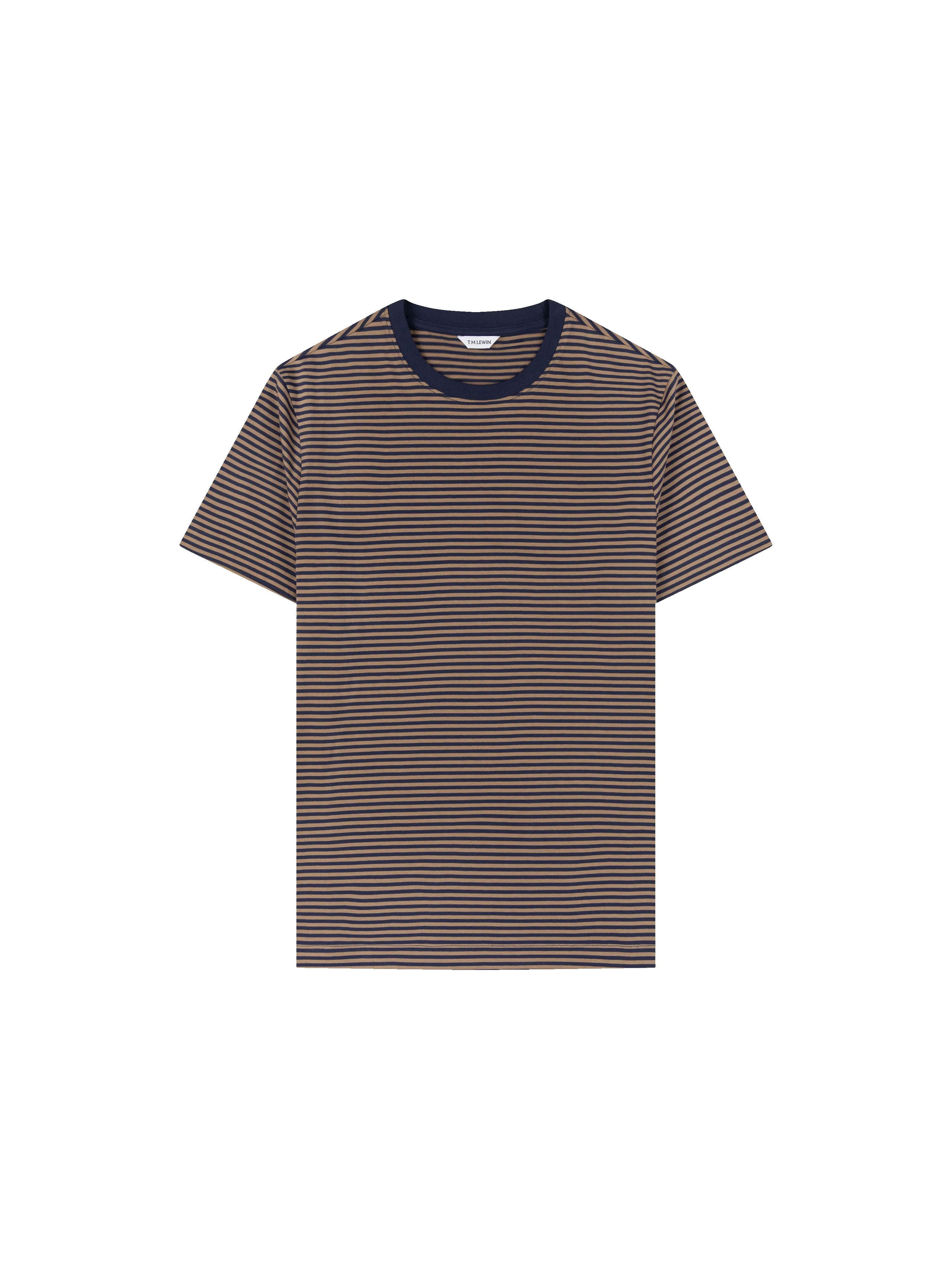 The Classic Striped T-Shirt sold by T.M.Lewin