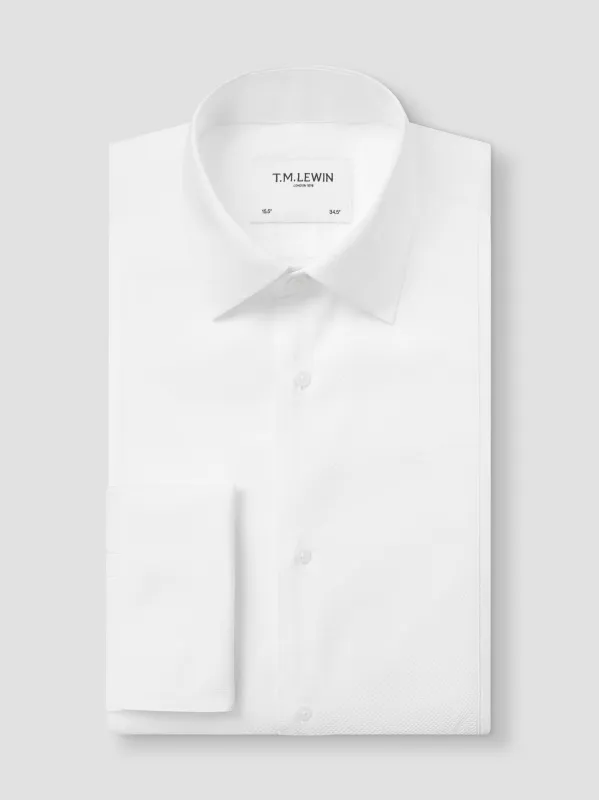 The Non Iron Marcella Dress Shirt White made by T.M.Lewin