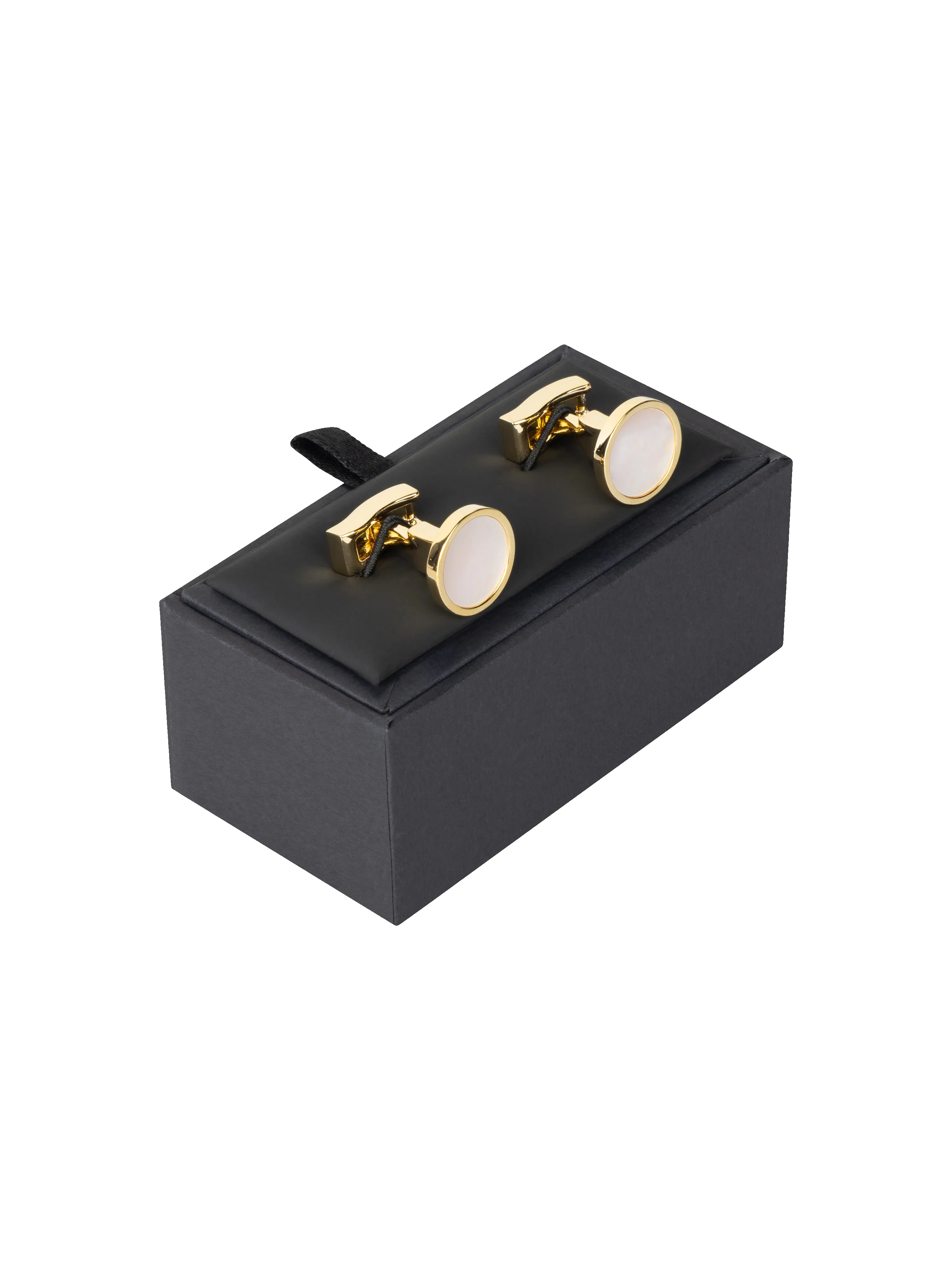 The Mother of Pearl Cufflinks sold by T.M.Lewin product image thumbnail 2
