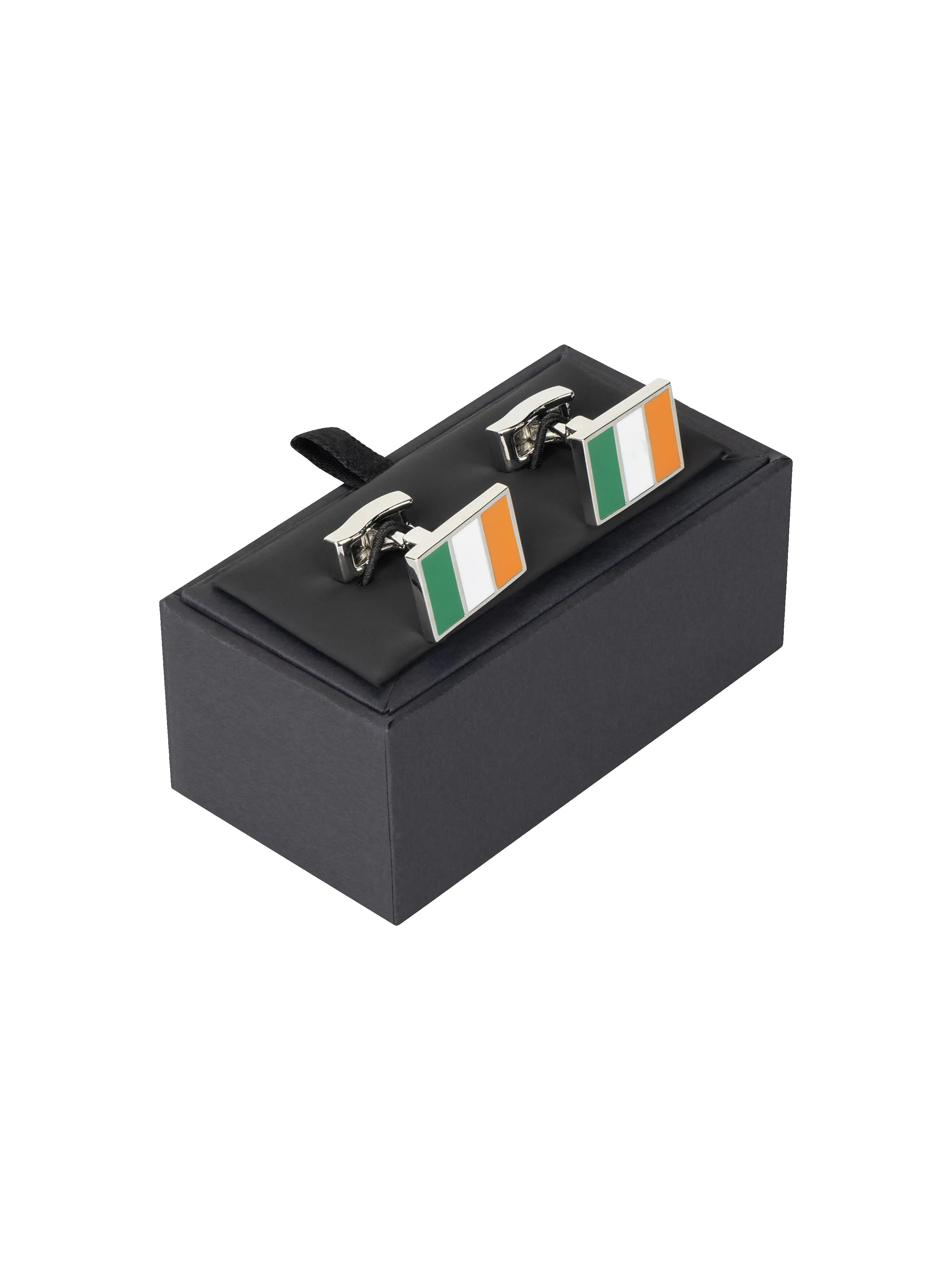 The Irish Flag Cufflinks sold by T.M.Lewin product image thumbnail 2