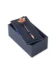 Rose Gold Summer Flower Lapel Pin sold by T.M.Lewin