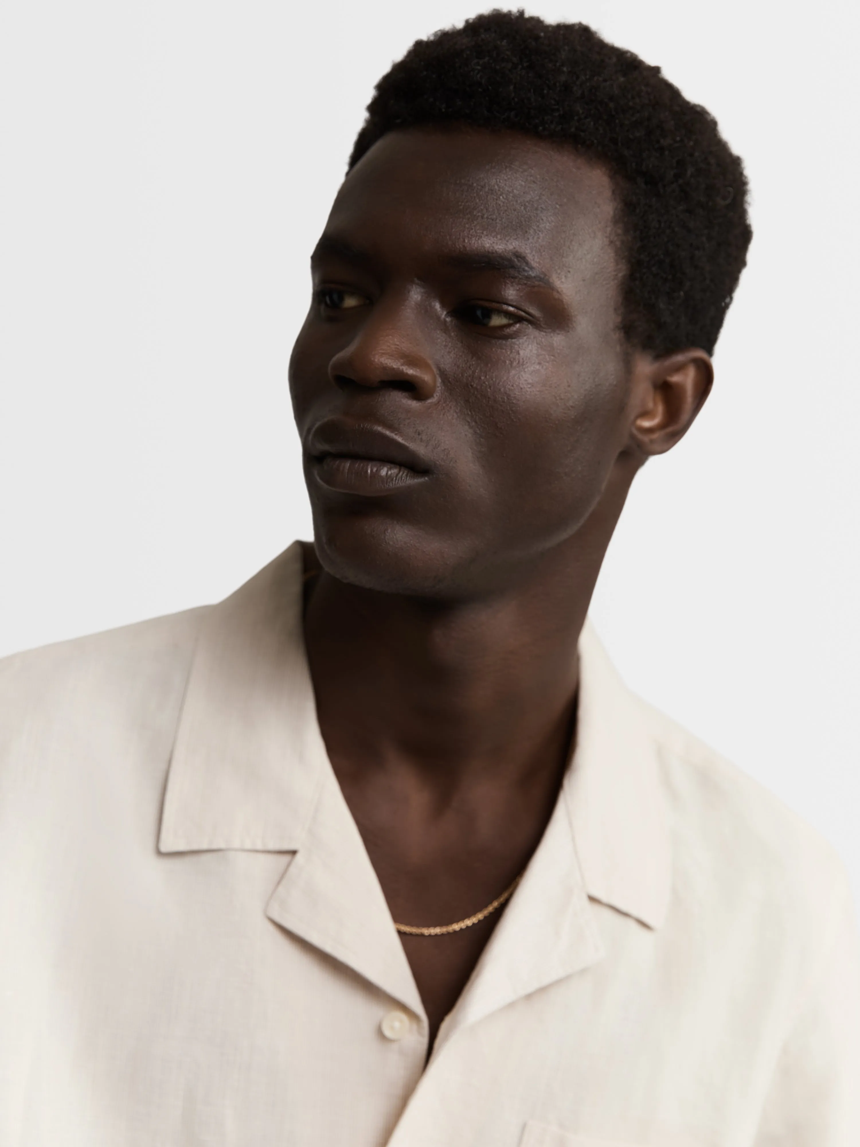 The Short Sleeve Linen Shirt sold by T.M.Lewin product image thumbnail 3