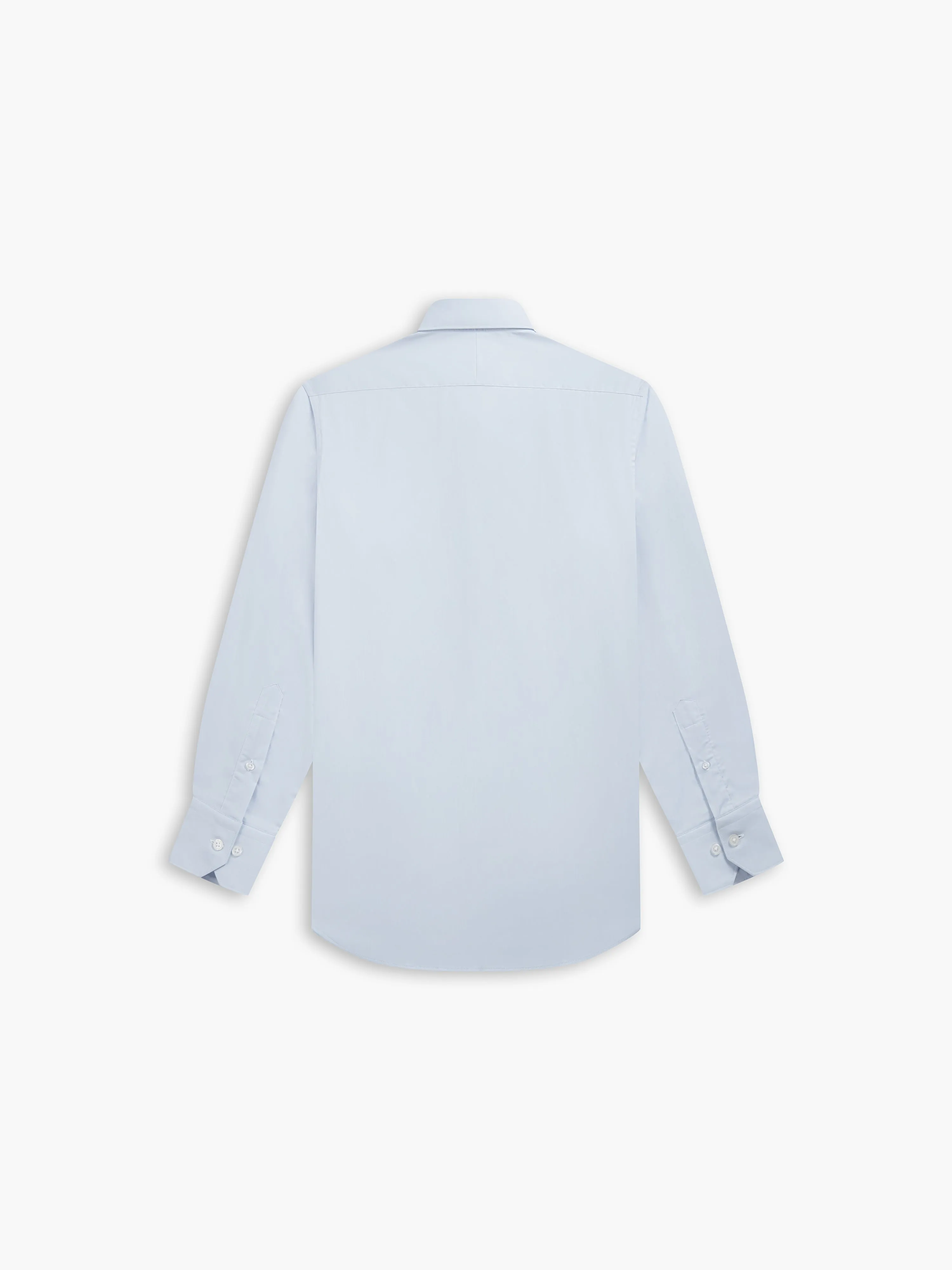 Light Blue Stretch Twill Super Fitted Single Cuff Classic Collar Shirt sold by T.M.Lewin product image thumbnail 4