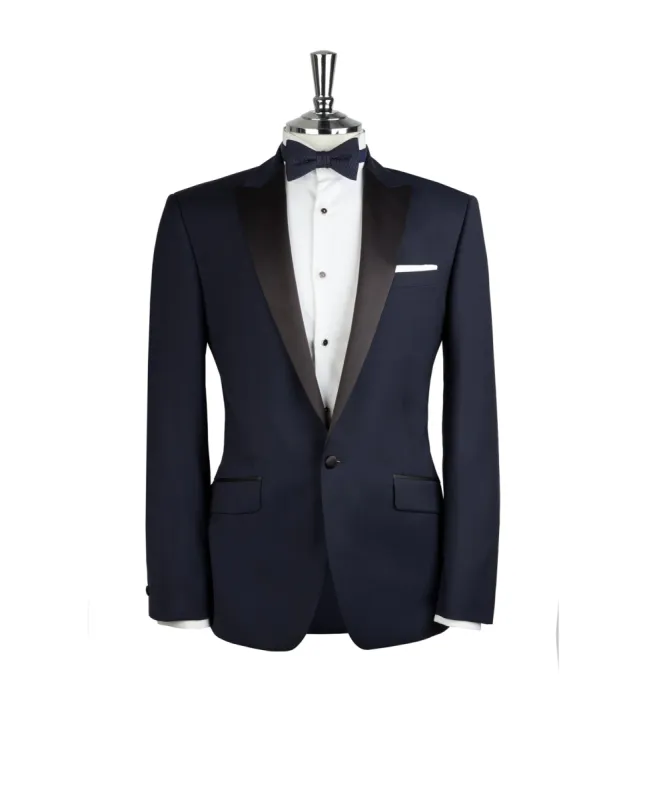 Francis Plain Midnight Blue Jacket sold by T.M.Lewin