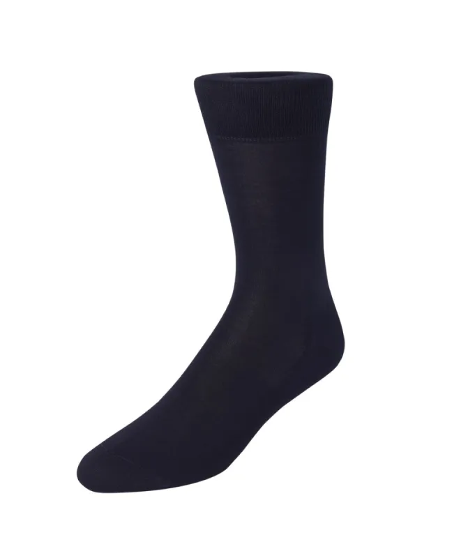 Falke Sock Tiago Dark Navy sold by T.M.Lewin