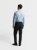 Blue Bold Twill Slim Fit Double Cuff Cutaway Collar Shirt sold by T.M.Lewin