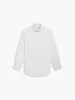 White Fine Twill Regular Fit Double Cuff Classic Collar Shirt sold by T.M.Lewin