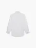 Non-Iron White Left Hand Twill Slim Fit Dual Cuff Semi-Cutaway Collar Shirt sold by T.M.Lewin