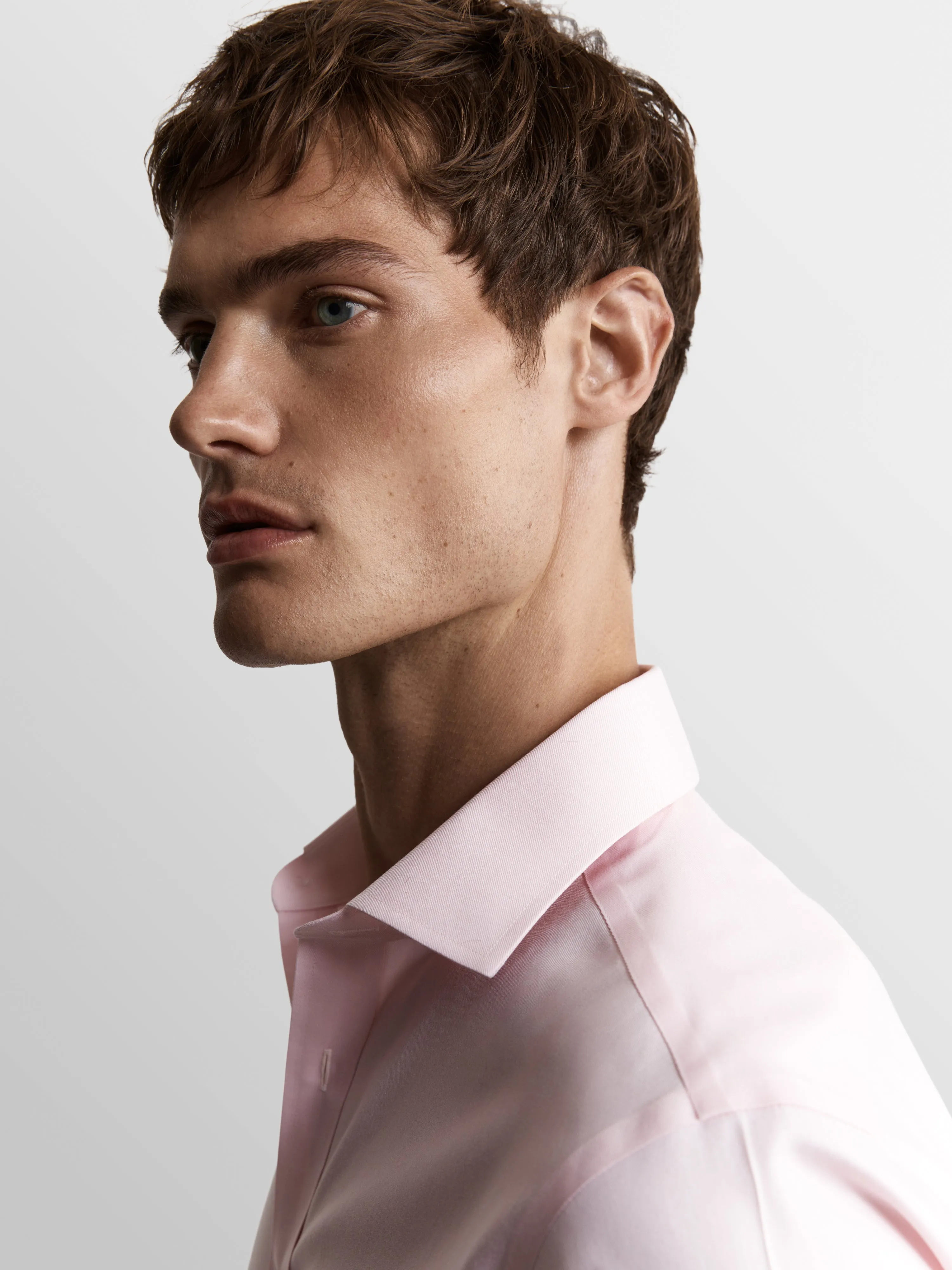 The Non-Iron Lightweight Twill Shirt sold by T.M.Lewin