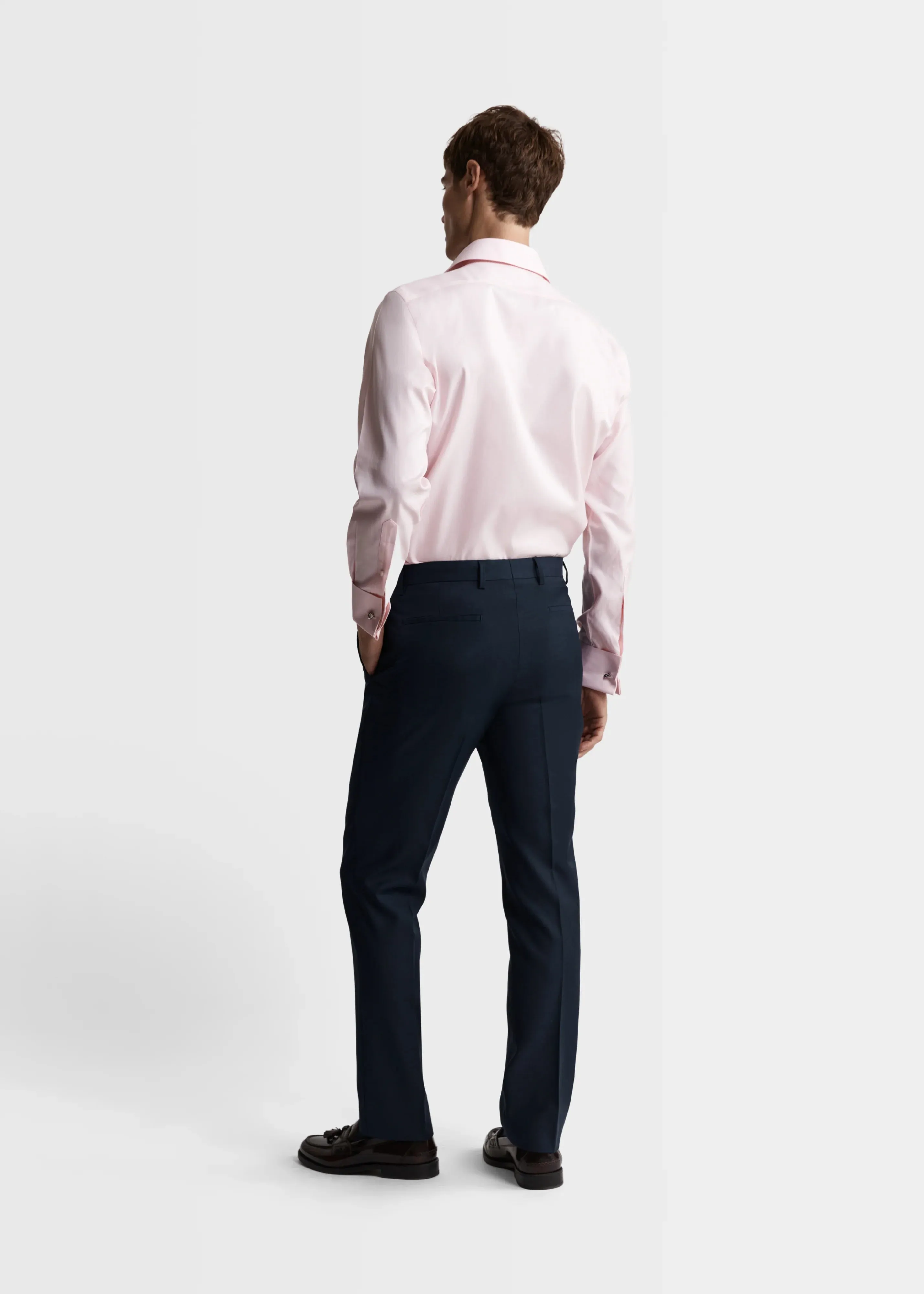 The Non-Iron Lightweight Twill Shirt sold by T.M.Lewin product image thumbnail 5