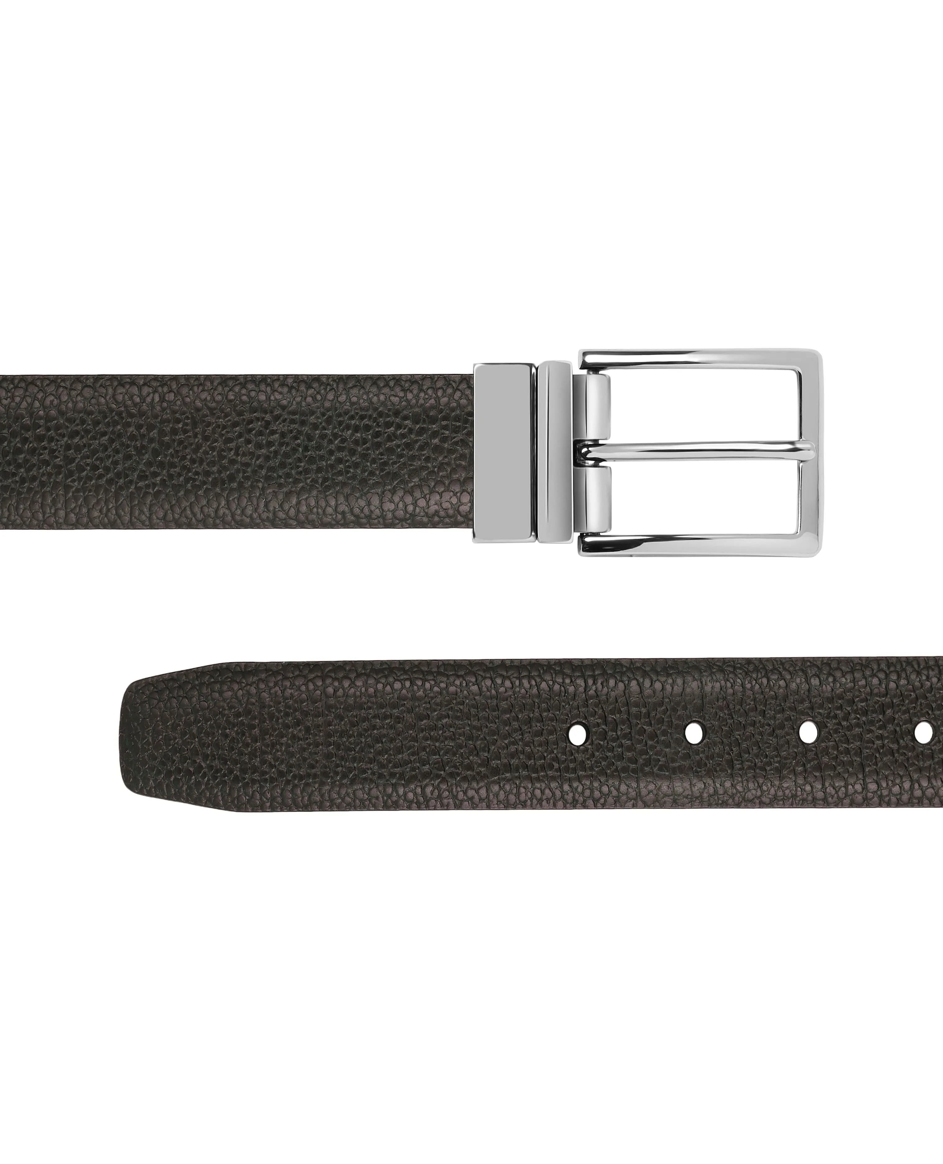 Reversible Textured Black and Brown Belt sold by T.M.Lewin product image thumbnail 3