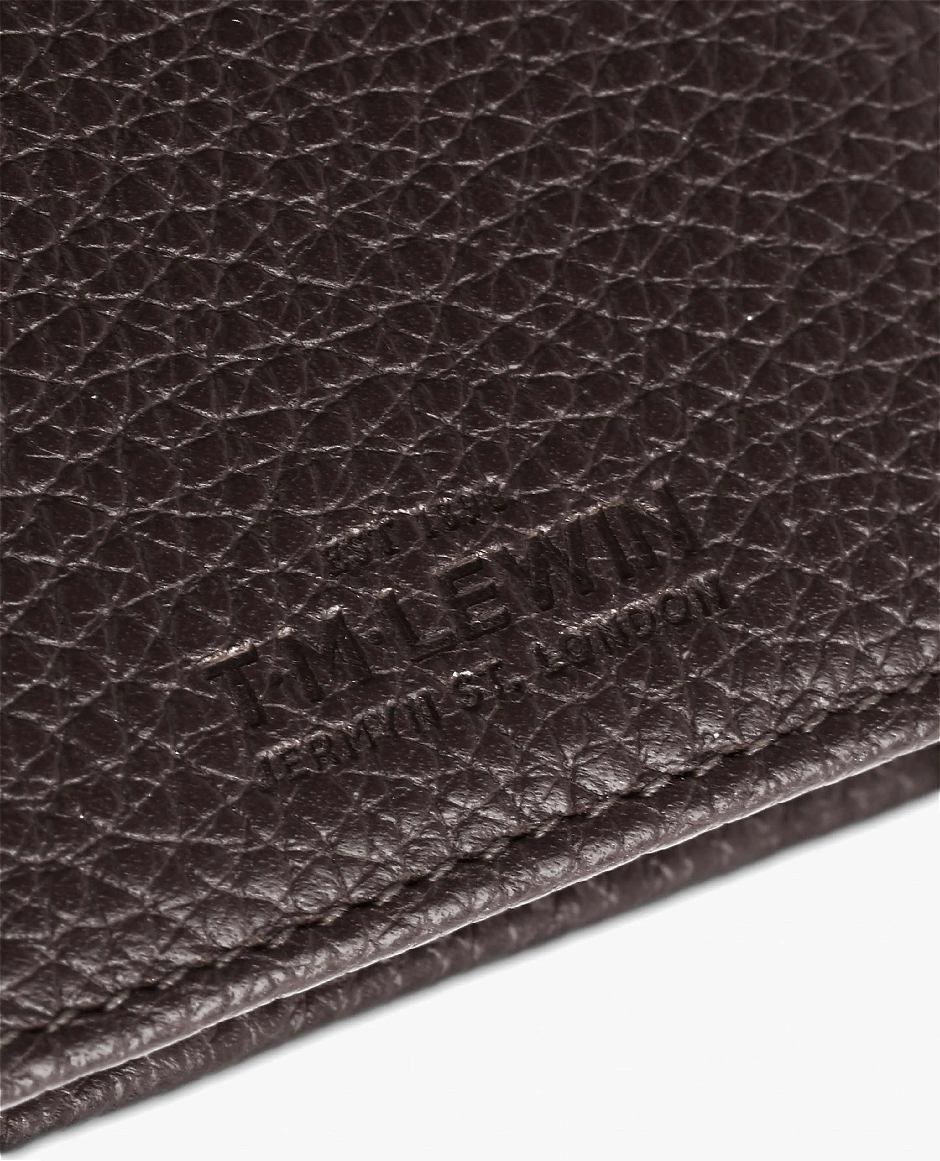 Leather Bifold Cardholder Brown sold by T.M.Lewin product image thumbnail 3