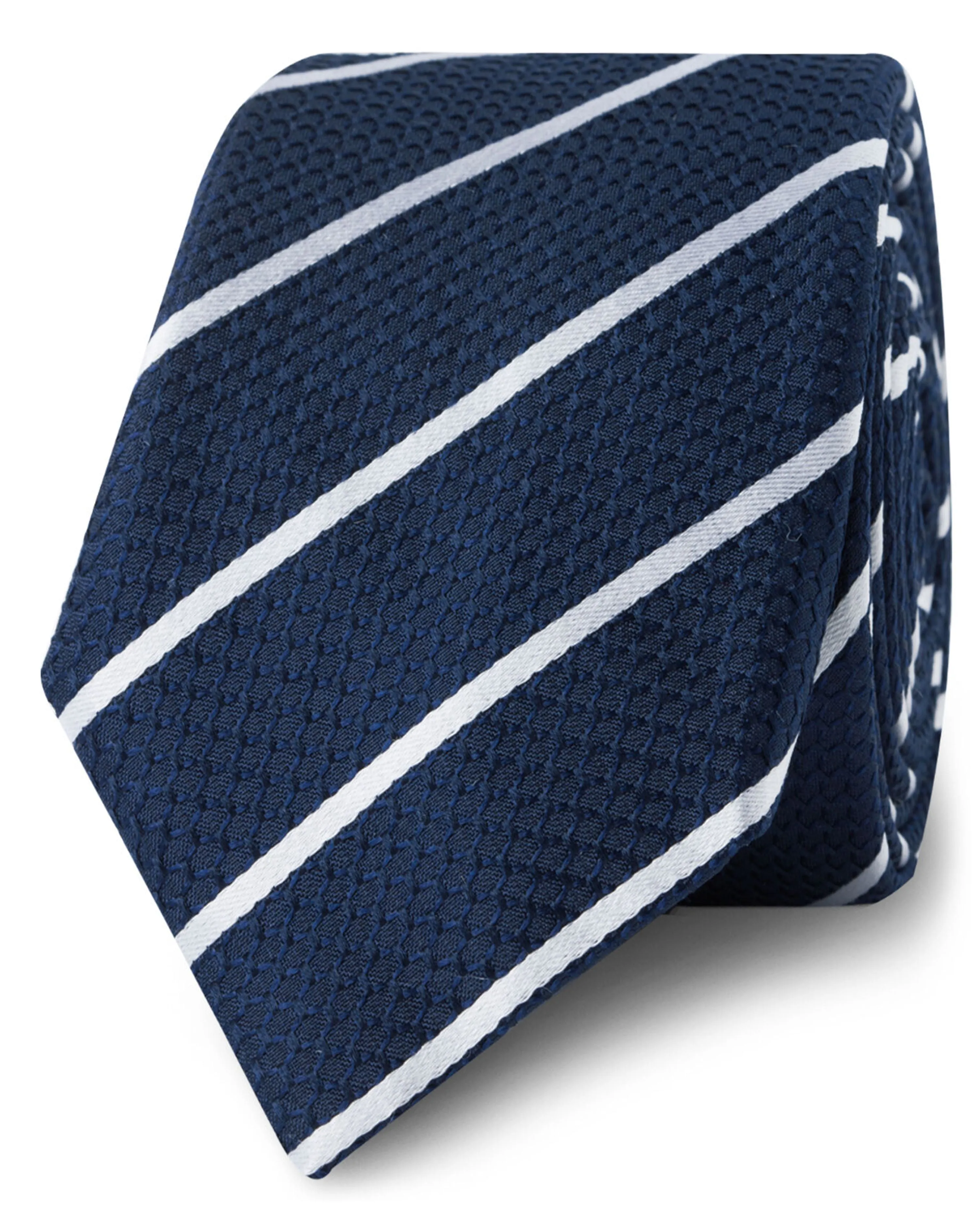 The Wide Stripe Slim Tie sold by T.M.Lewin