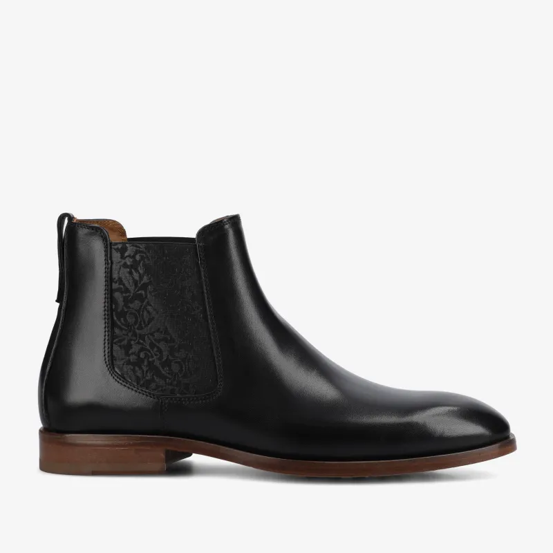 The Murphy Chelsea Boot in Black made by Taft