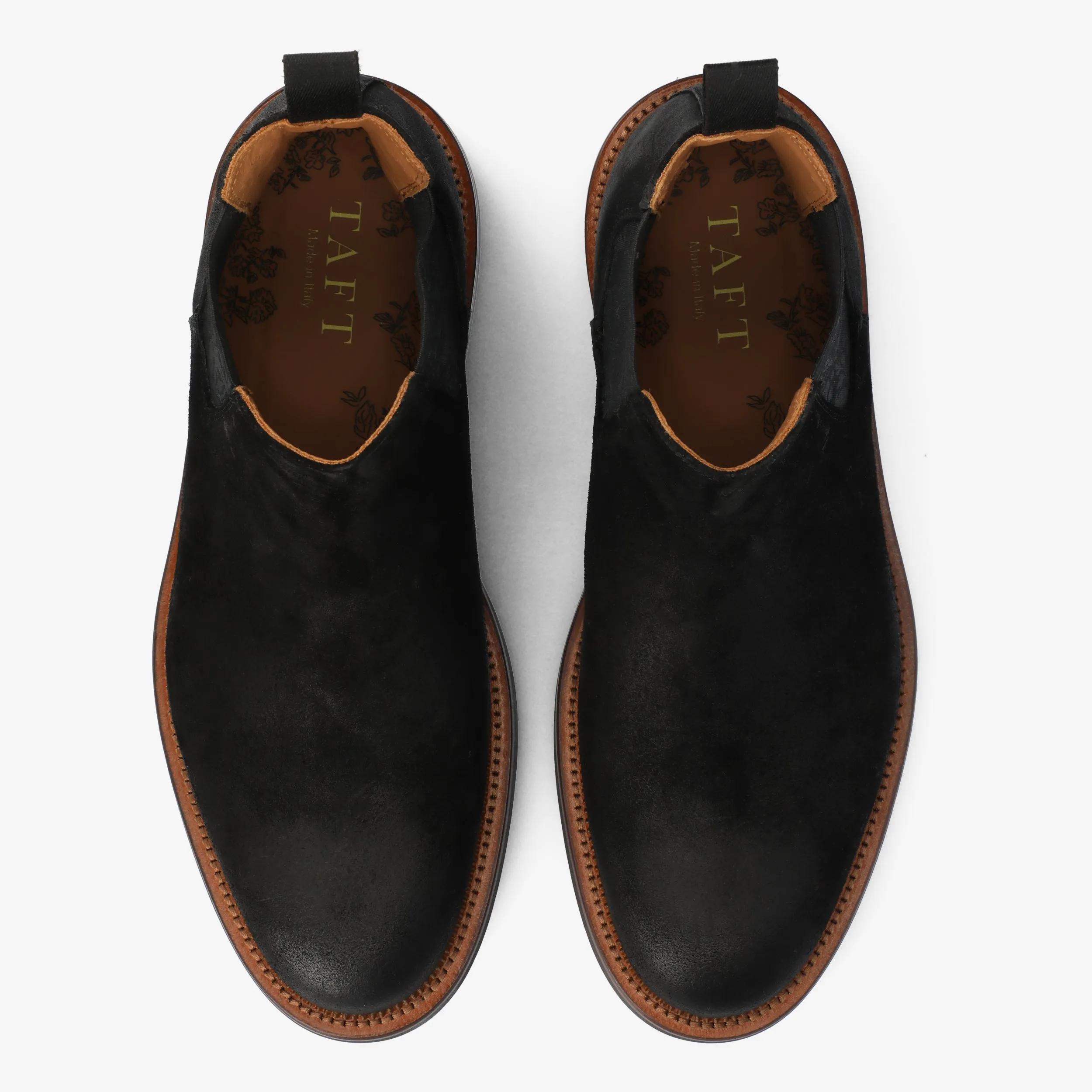 The Glen Boot in Black Suede sold by Taft product image thumbnail 3